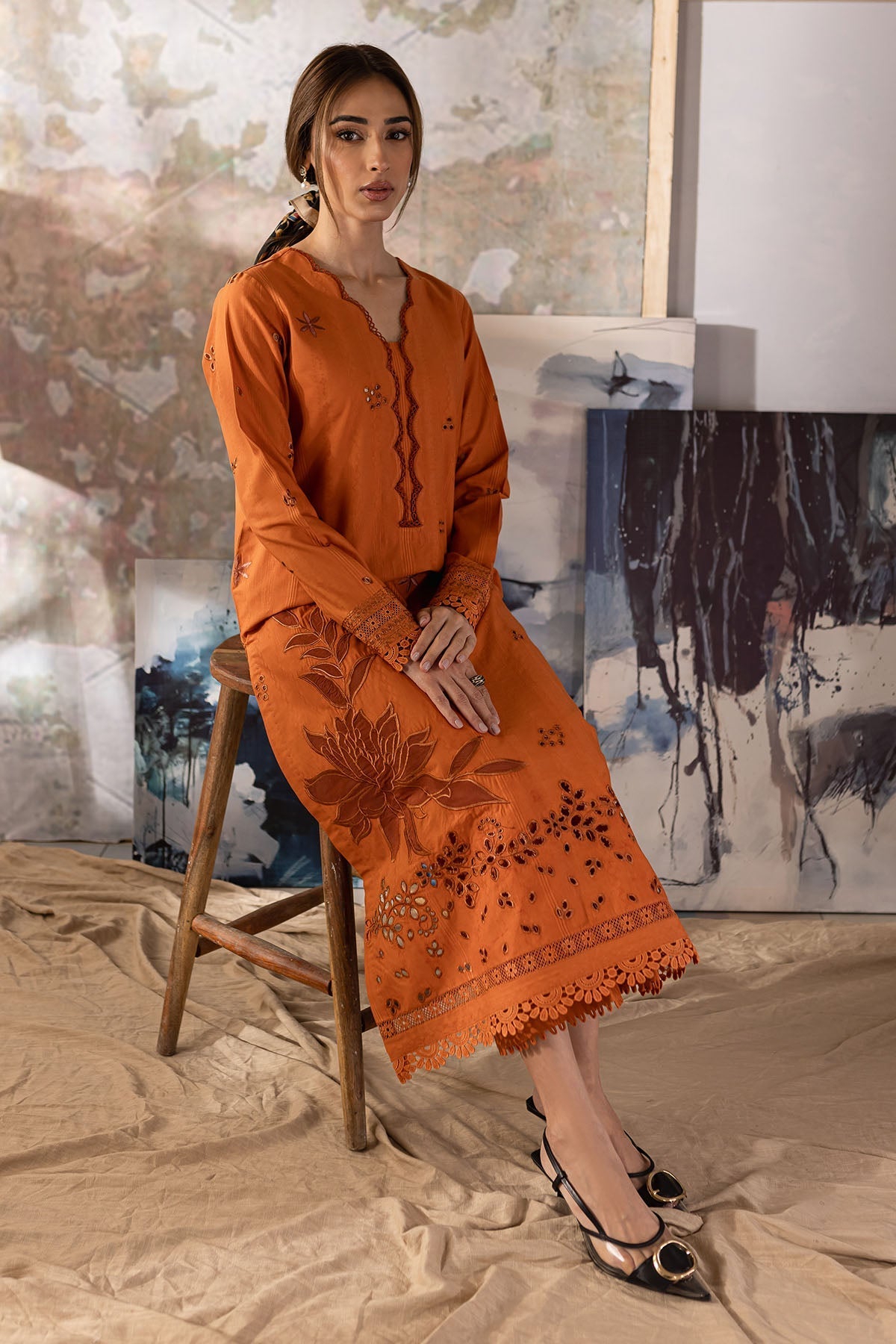 Nureh | Shades of Winter | NP-575 - Official Nureh stockist in UK - Sakeena London