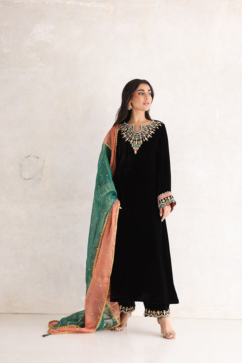 Sana Abbas | Velvet Formals | NURGUL - Official Sana Abbas stockist in UK - Sakeena London