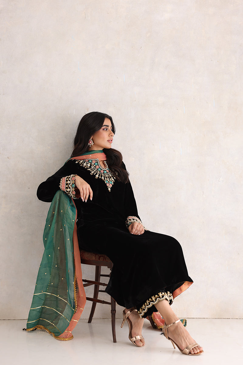 Sana Abbas | Velvet Formals | NURGUL - Official Sana Abbas stockist in UK - Sakeena London