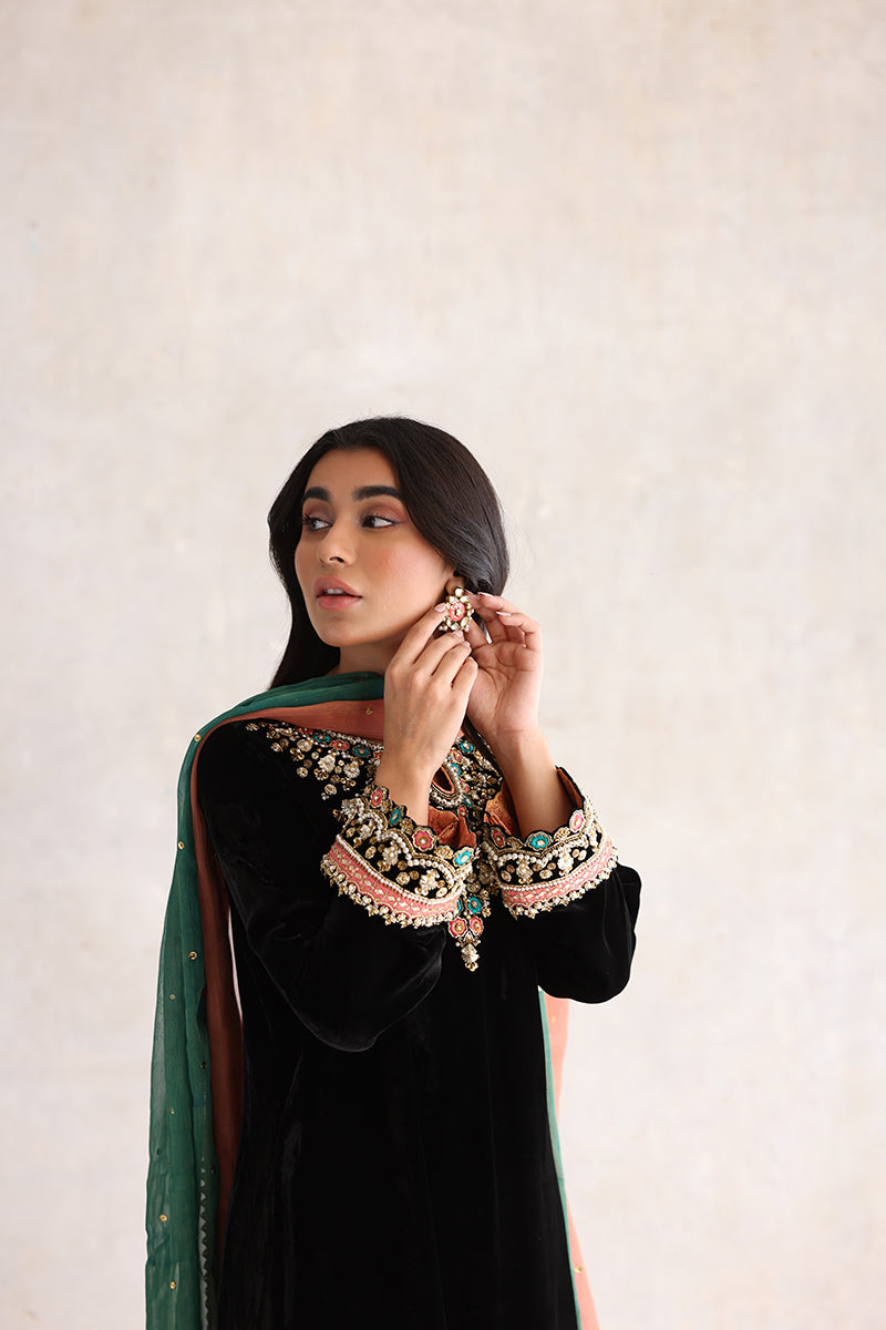 Sana Abbas | Velvet Formals | NURGUL - Official Sana Abbas stockist in UK - Sakeena London