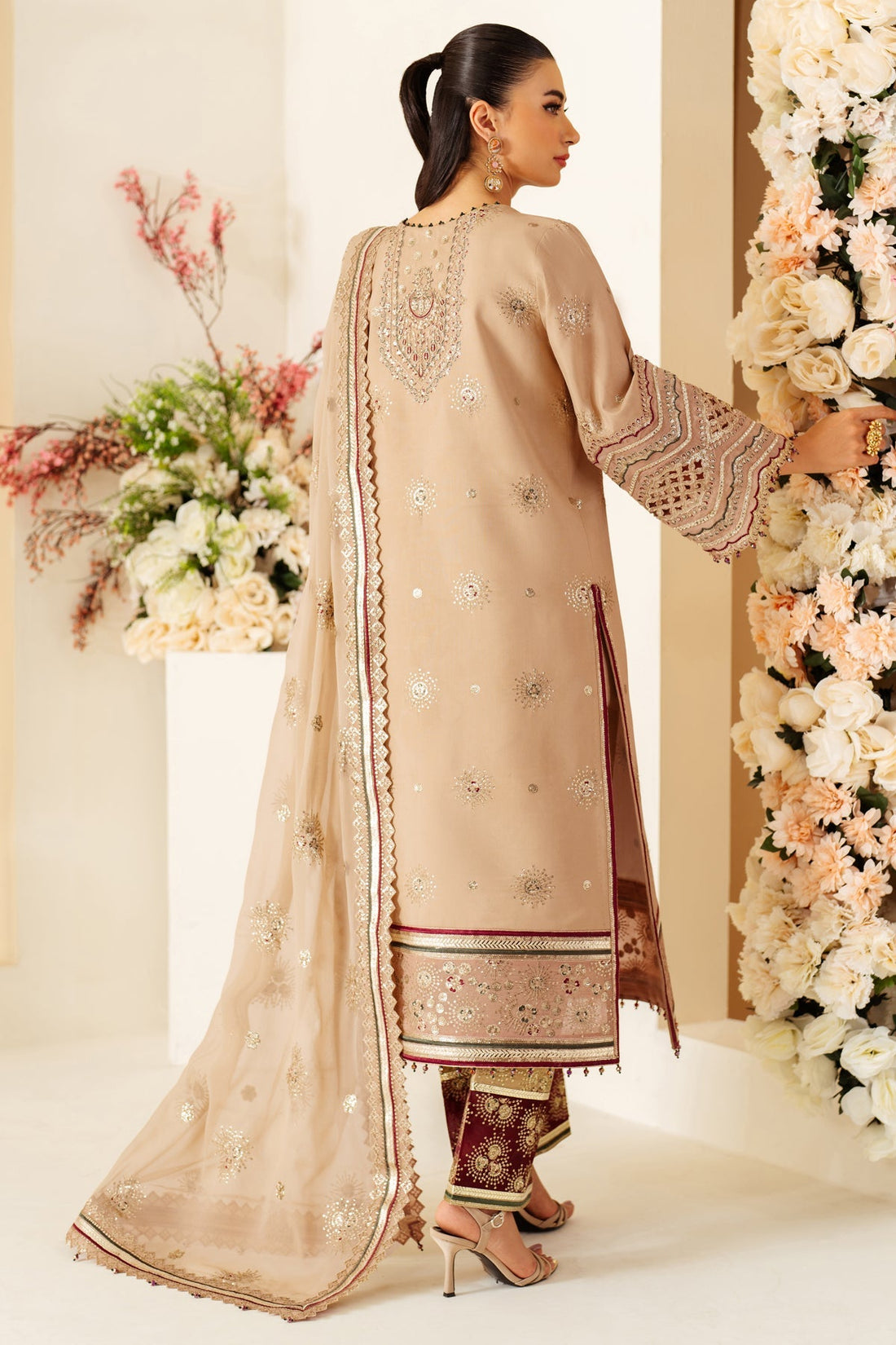 Alizeh | Luxury Raw Silk | AF-RS-06-OAK - Official Alizeh stockist in UK - Sakeena London
