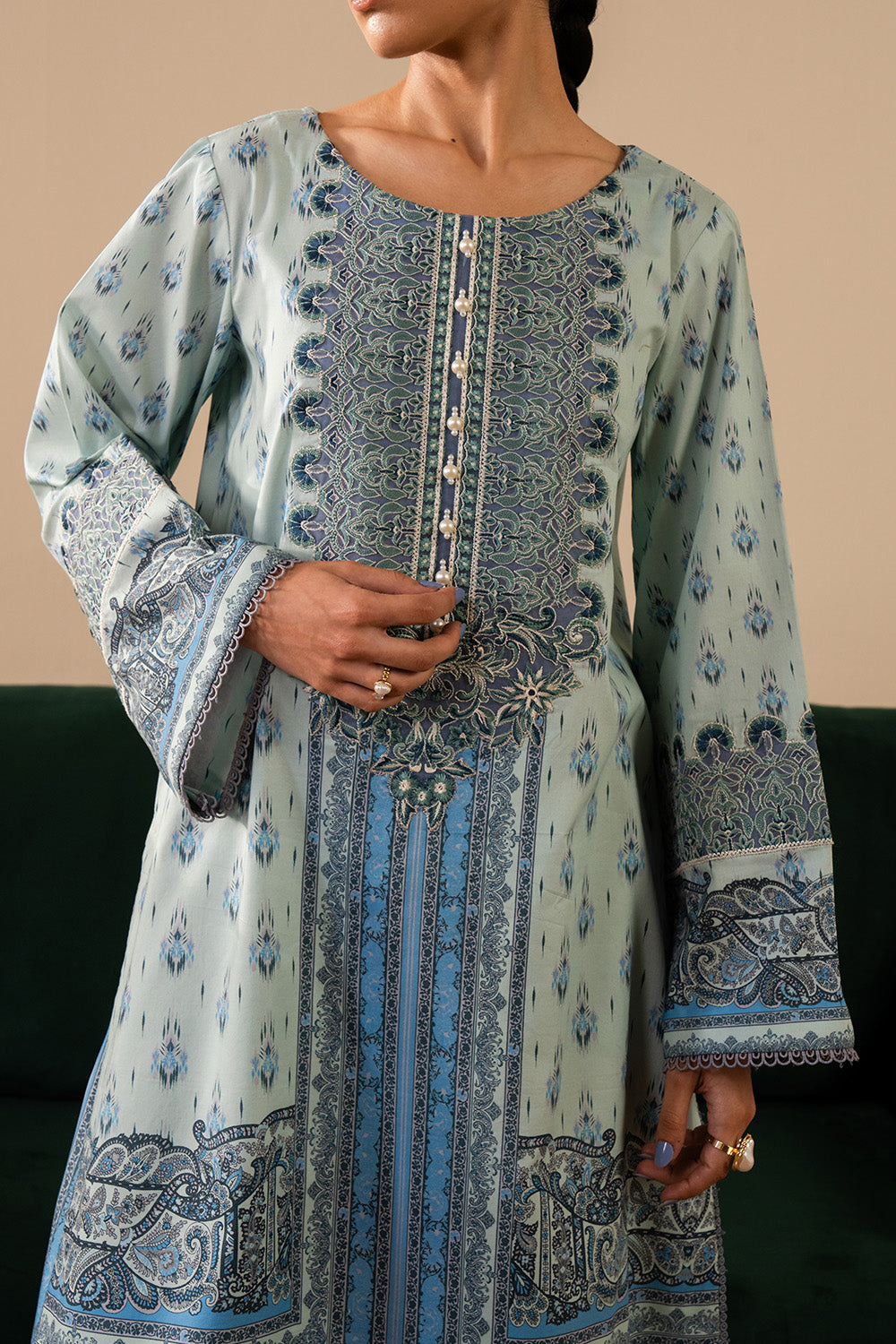 Maryum N Maria | Floren Lawn | ALORA - Official Maryam N Maria stockist in UK - Sakeena London