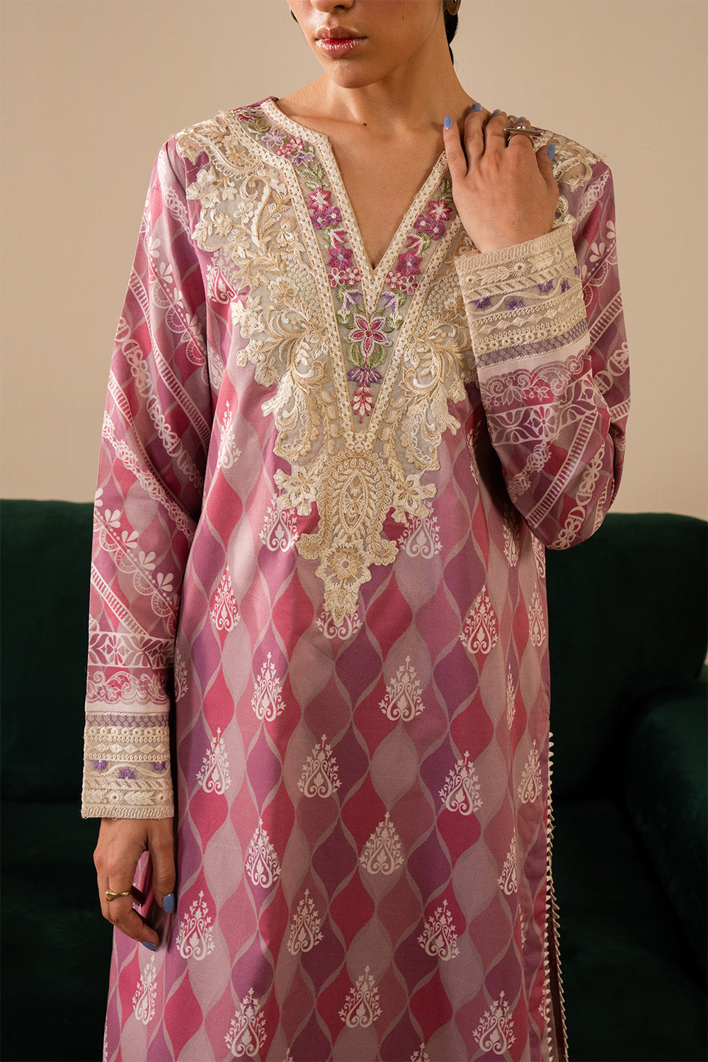 Maryum N Maria | Floren Lawn | LUNA - Official Maryum N Maria stockist in UK - Sakeena London