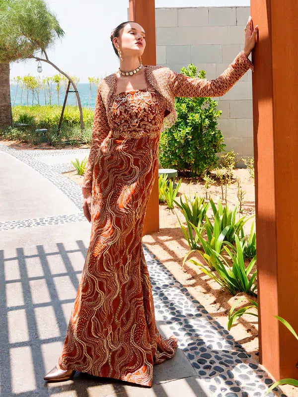 Epoque | Ciel Luxury Couture | Ochre - Official Epoque stockist in UK - Sakeena London