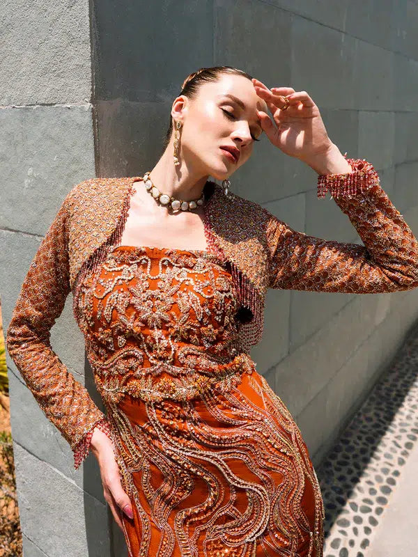 Epoque | Ciel Luxury Couture | Ochre - Official Epoque stockist in UK - Sakeena London