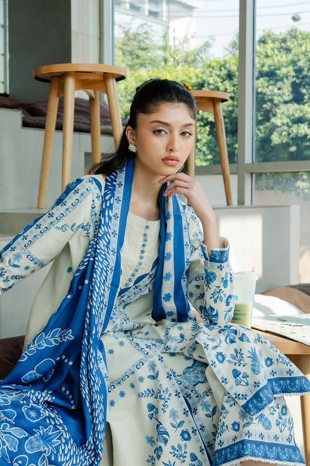Maryum N Maria | Latte Layers Pret | COCOA CALM - MWS5827 - Official Maryum N Maria stockist in UK - Sakeena London