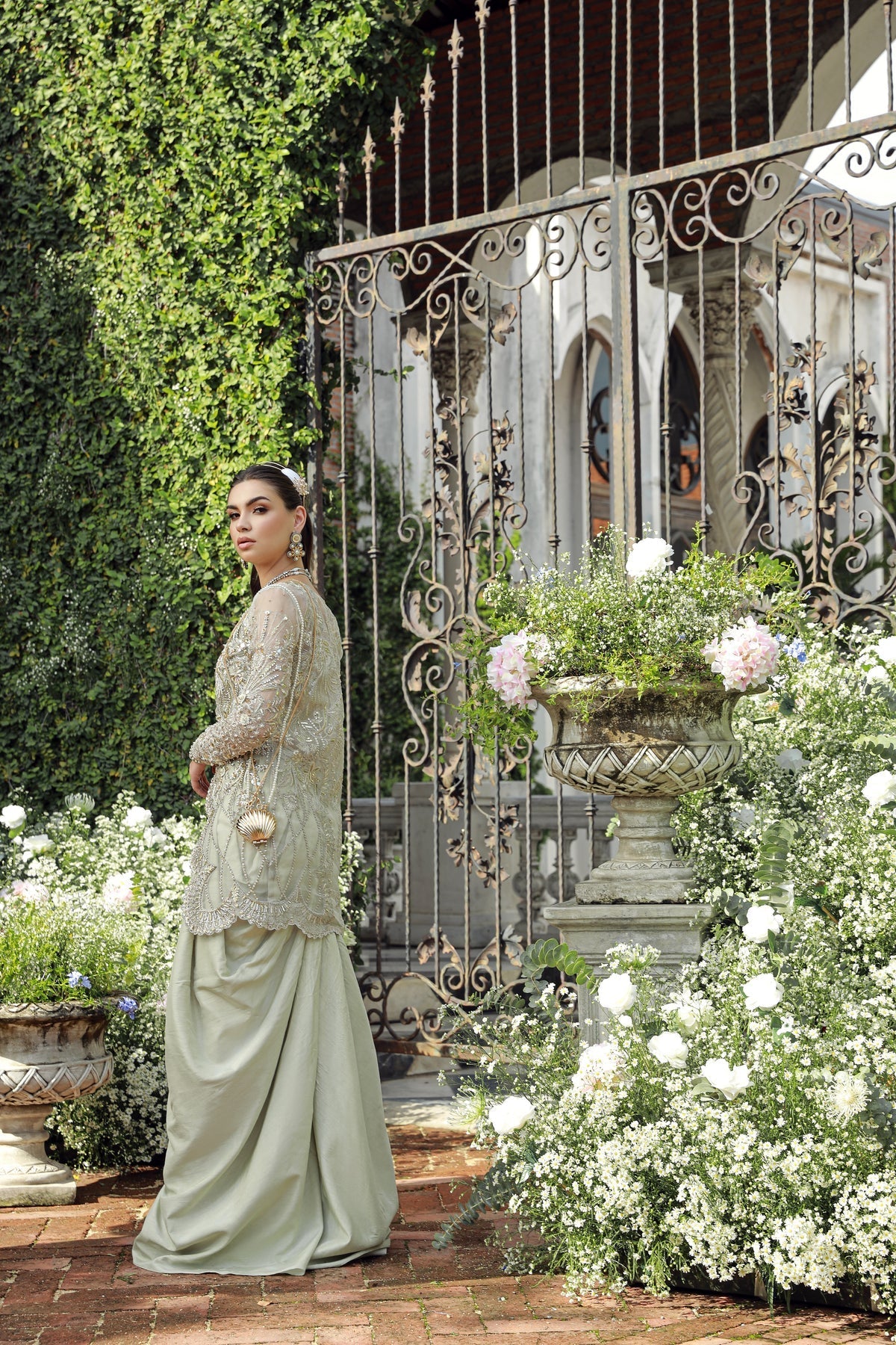 Mysie by Tahira | Arzu Formals 24 | Oak - Official Mysie by Tahira stockist in UK - Sakeena London
