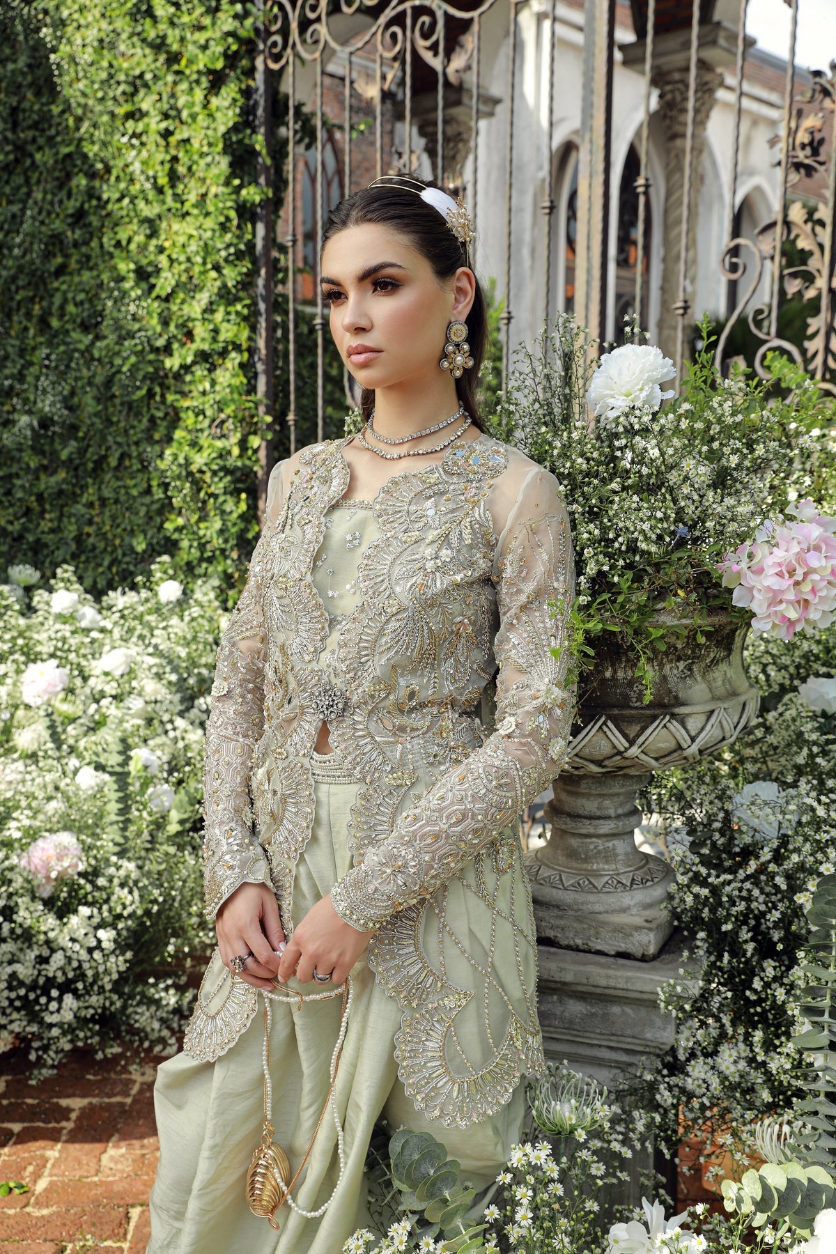 Mysie by Tahira | Arzu Formals 24 | Oak - Official Mysie by Tahira stockist in UK - Sakeena London