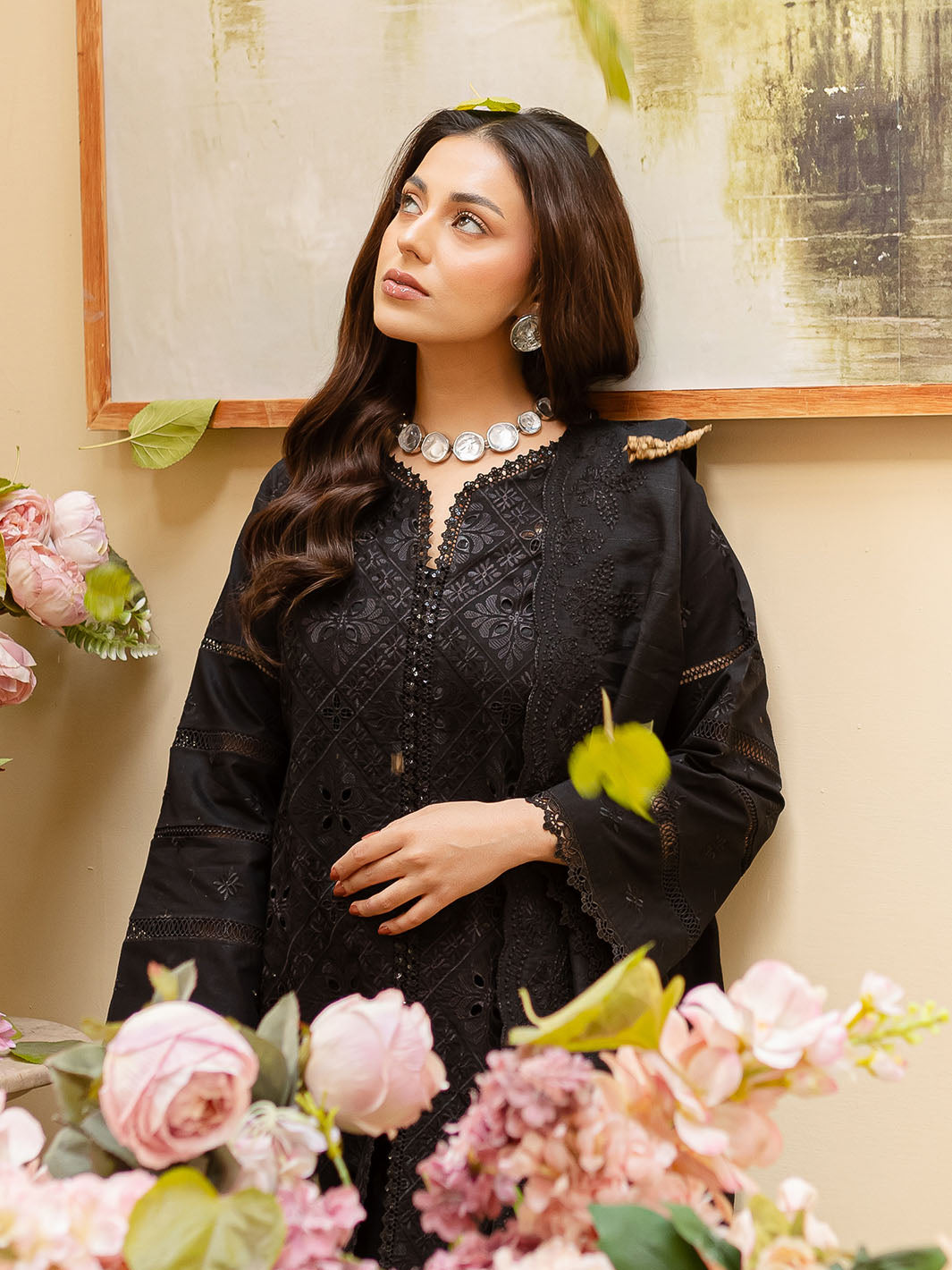 Mahnur | Twilight Luxury Lawn 25 | OBSIDIA - Official Mahnur stockist in UK - Sakeena London