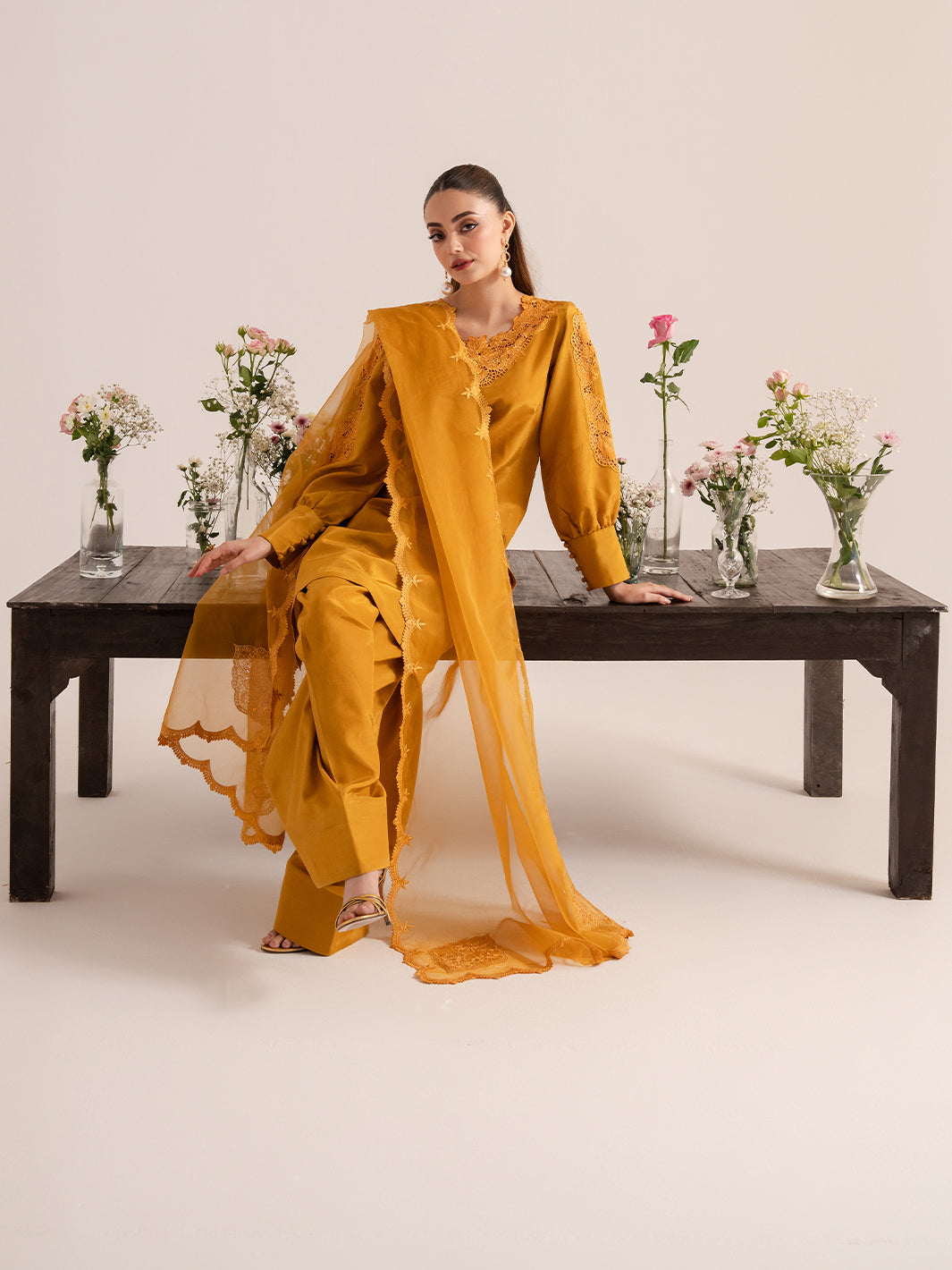 Izel | The Silk Chapter | Ochre - Official Izel stockist in UK - Sakeena London