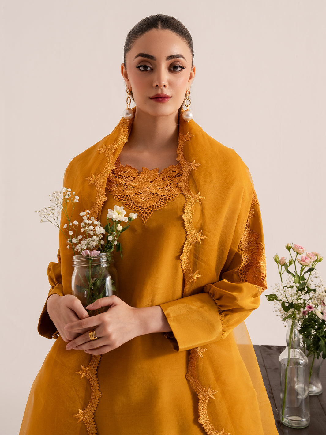 Izel | The Silk Chapter | Ochre - Official Izel stockist in UK - Sakeena London