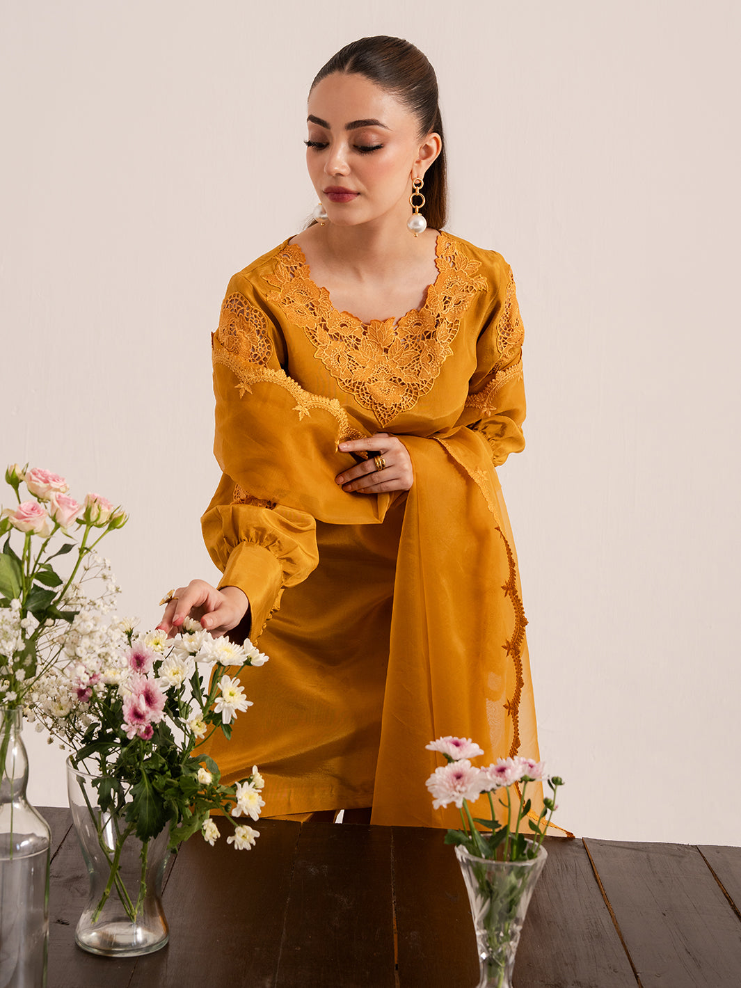 Izel | The Silk Chapter | Ochre - Official Izel stockist in UK - Sakeena London