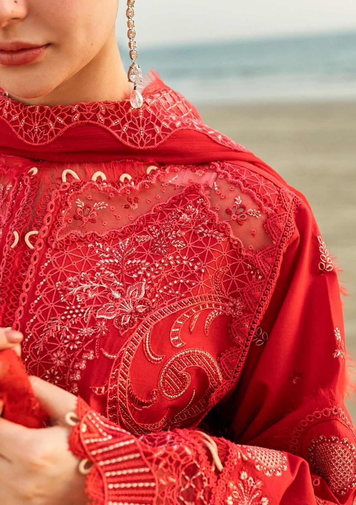 Lawn - Qalamkar - Sahil - Luxury - QSL25#07 - Bella