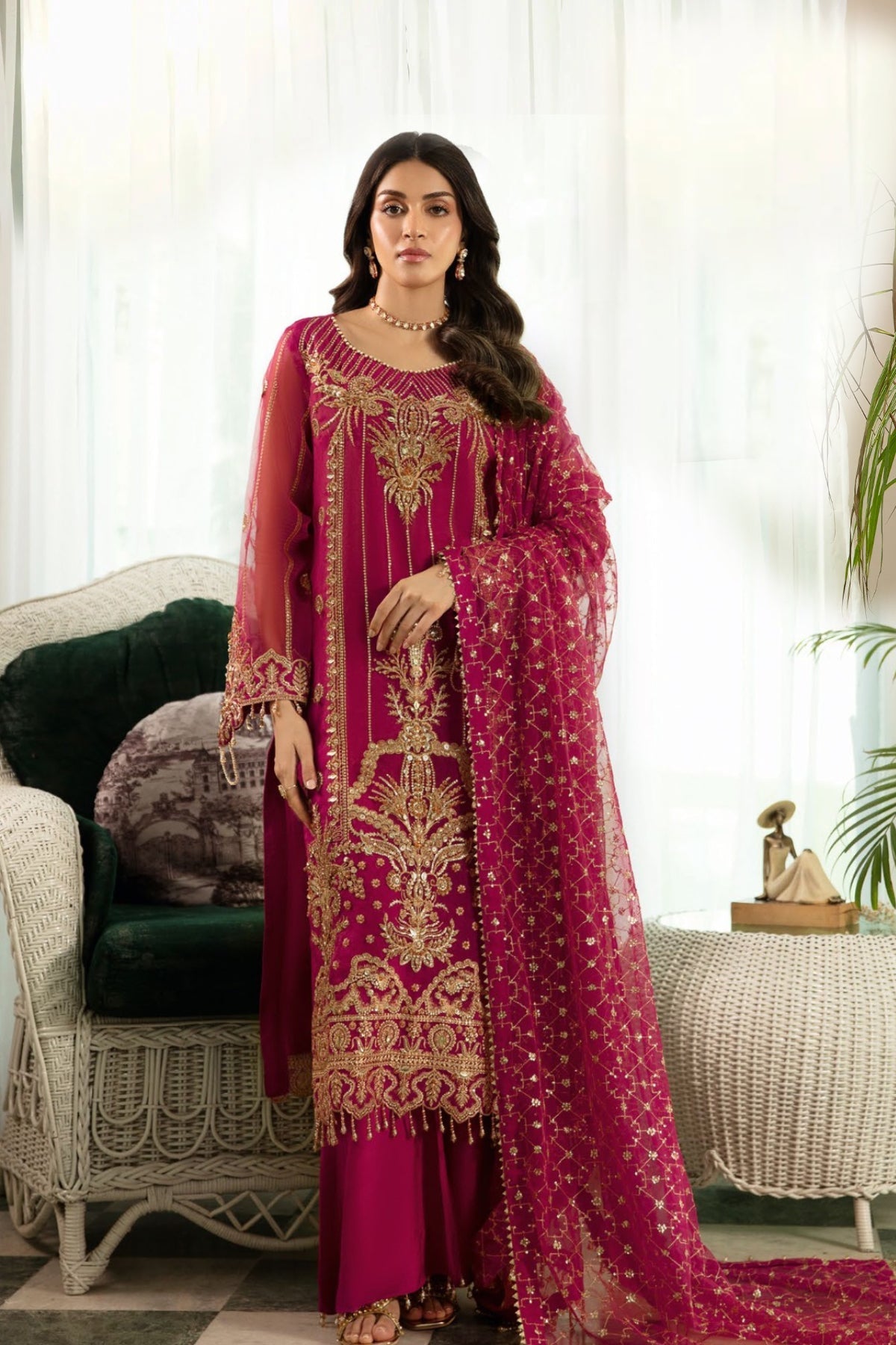 Raeesa Premium | Dehleez Formals | Dl 1031 - Official Raeesa Premium stockist in UK - Sakeena London