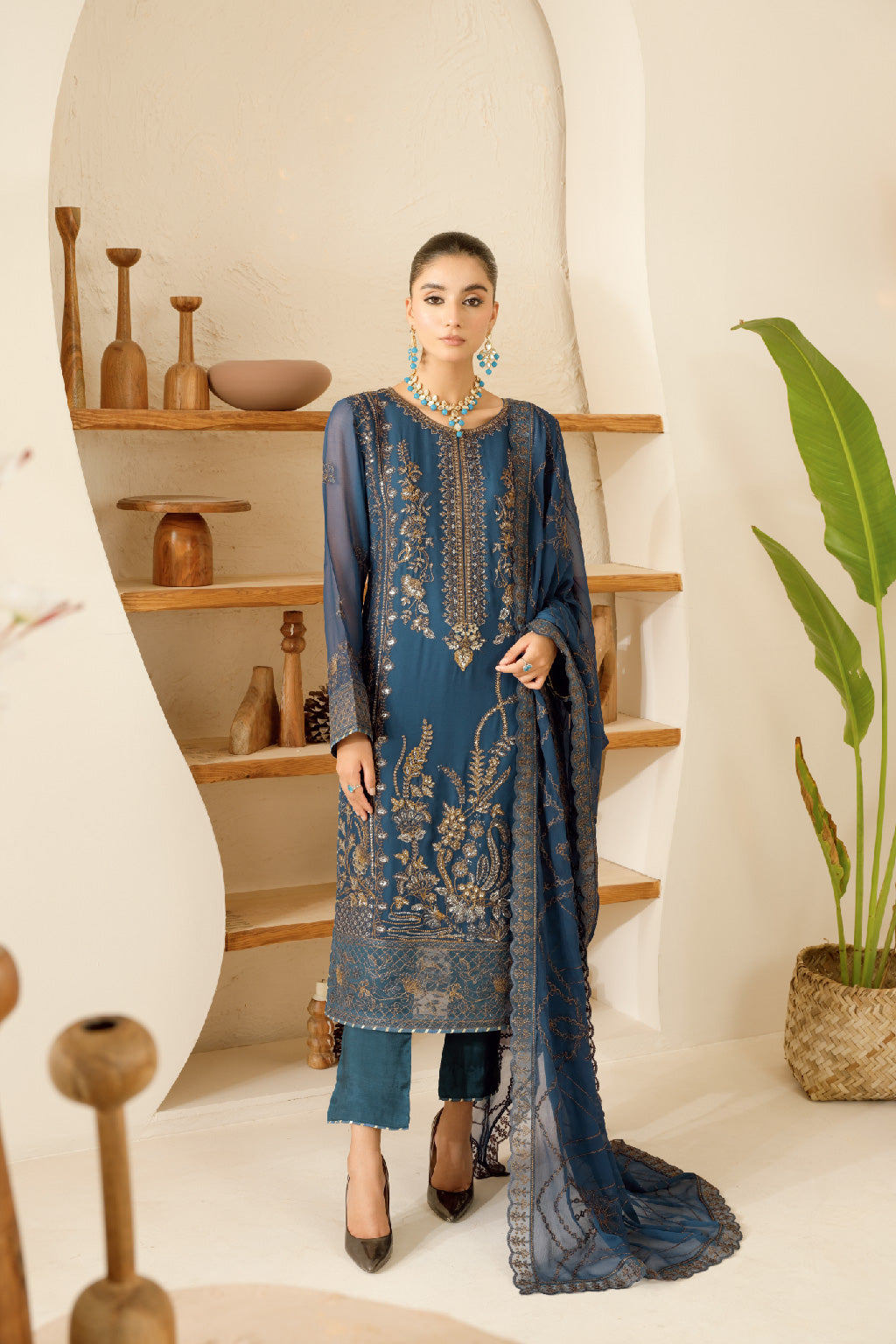 Ramsha | Sonehri Collection | BB-101 - Official Ramsha stockist in UK - Sakeena London