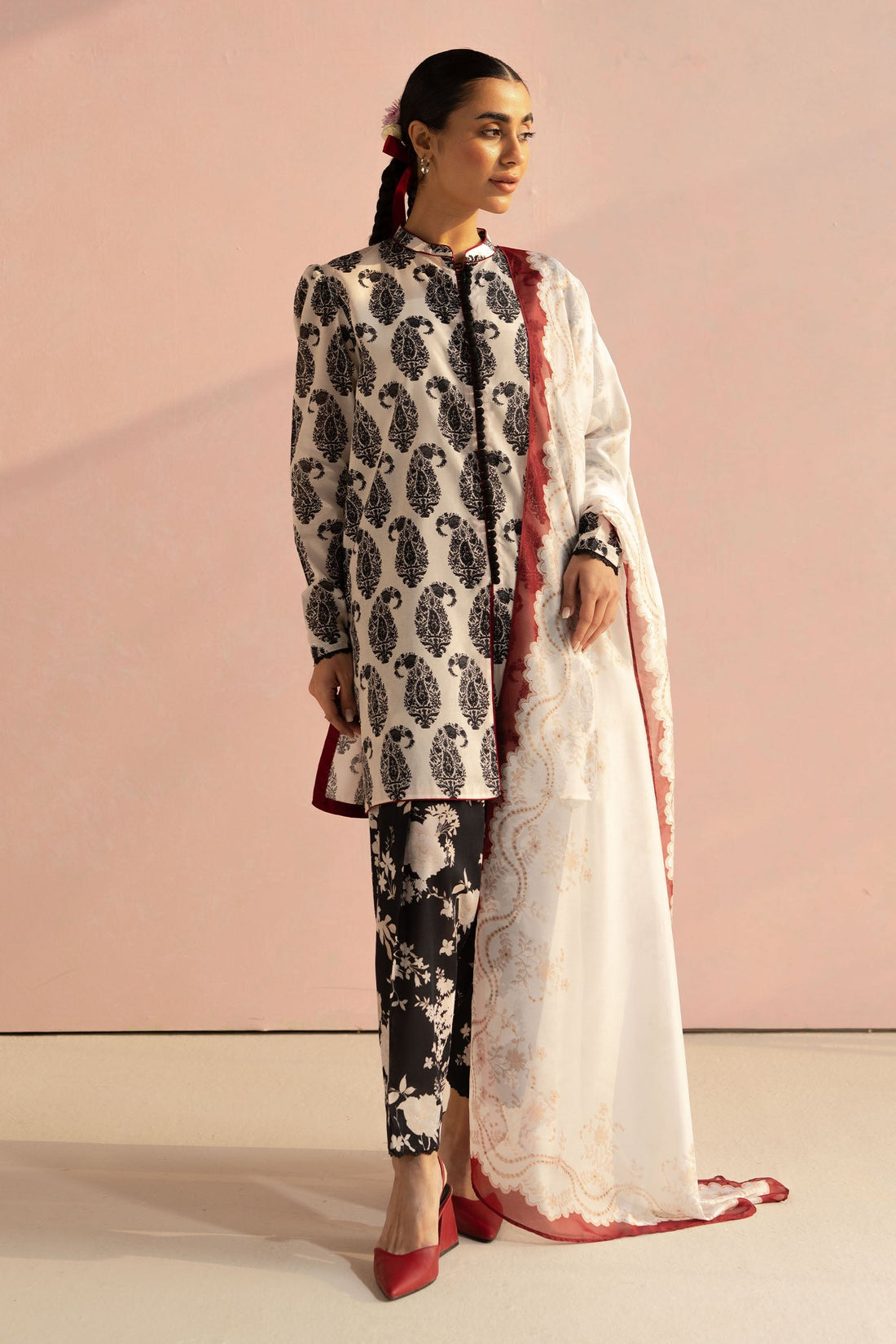 Zara Shahjahan | Coco Prints 25 | Paisley-6A - Official Zara Shahjahan stockist in UK - Sakeena London