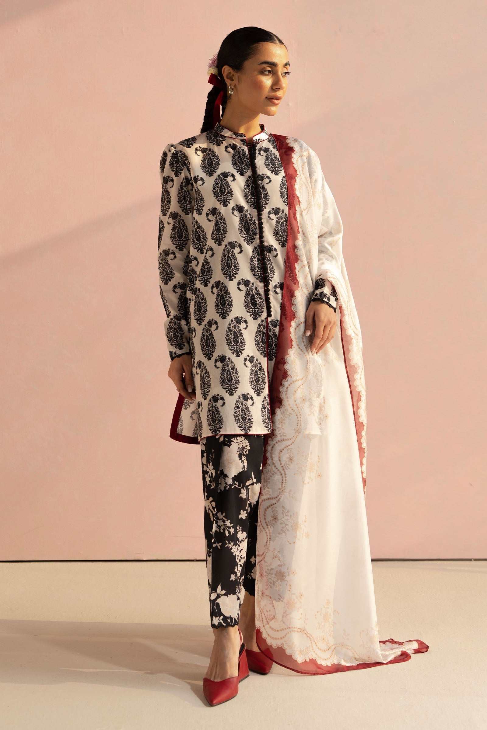 Zara Shahjahan | Coco Prints 25 | Paisley-6A - Official Zara Shahjahan stockist in UK - Sakeena London