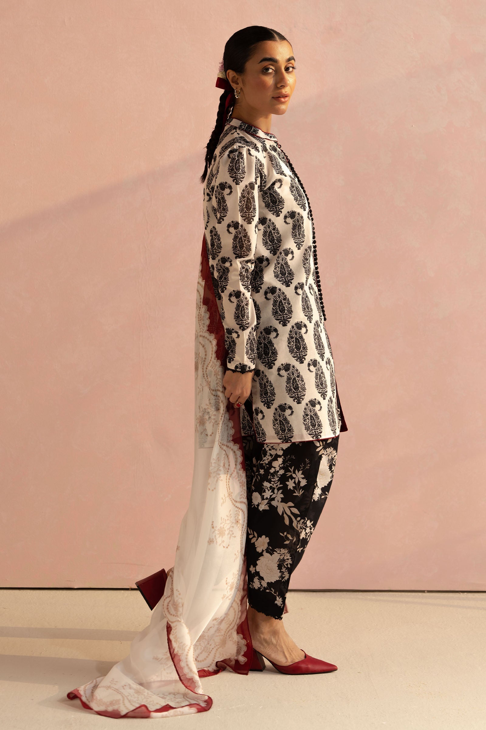 Zara Shahjahan | Coco Prints 25 | Paisley-6A - Official Zara Shahjahan stockist in UK - Sakeena London