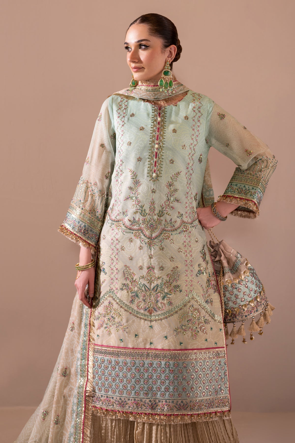 Alizeh | Jhalak Formals | AF-JHLK-07-PAKIZA - Official Alizeh stockist in UK - Sakeena London