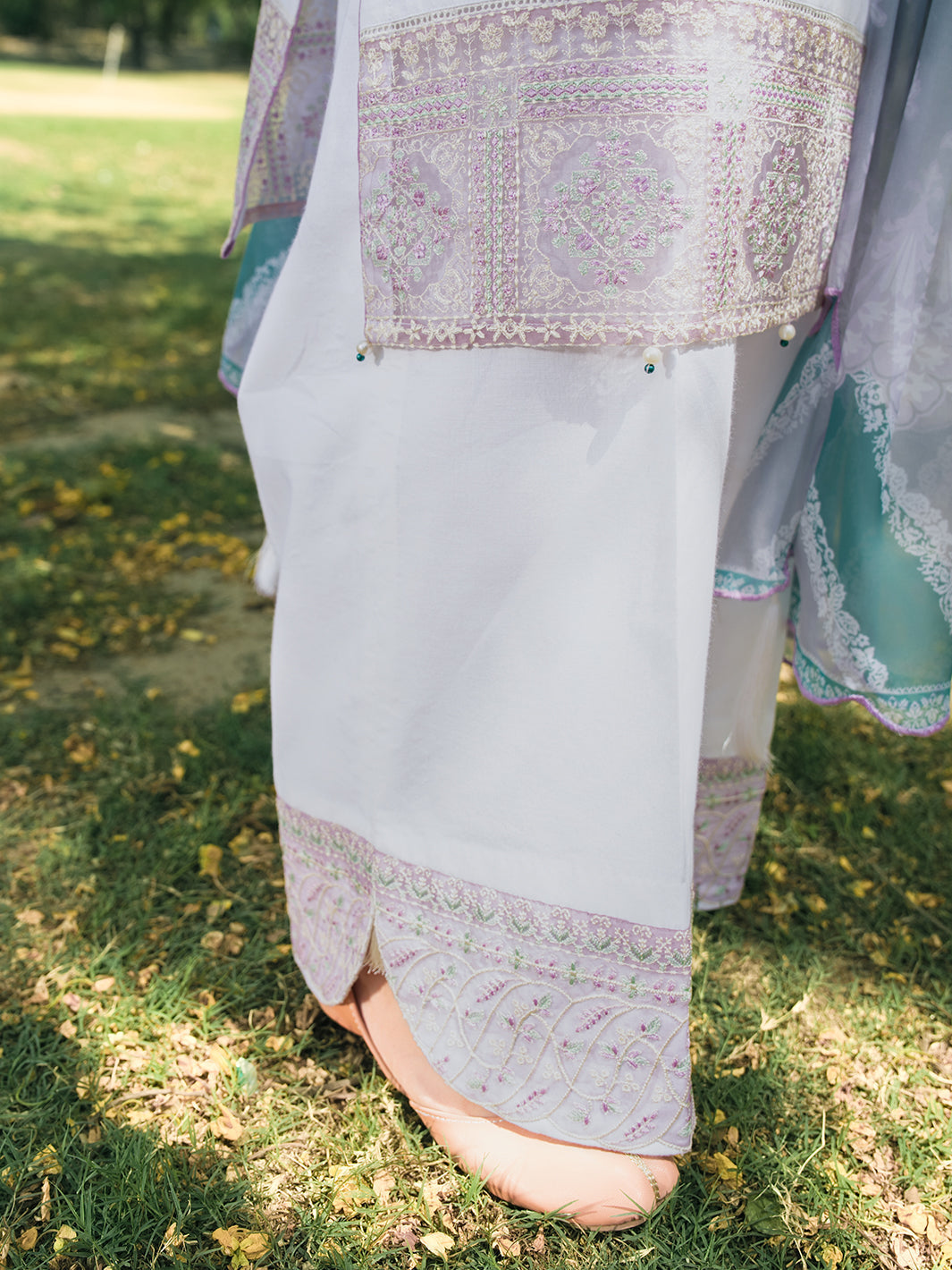 Hemstitch | The Garden Lawn | Pearl Petal - Official Hemstitch stockist in UK - Sakeena London