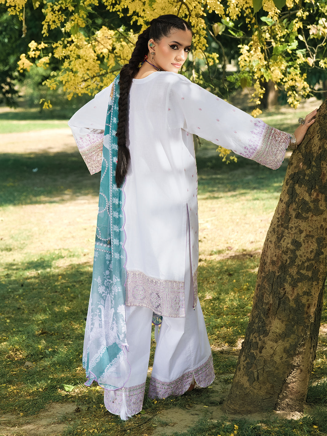 Hemstitch | The Garden Lawn | Pearl Petal - Official Hemstitch stockist in UK - Sakeena London