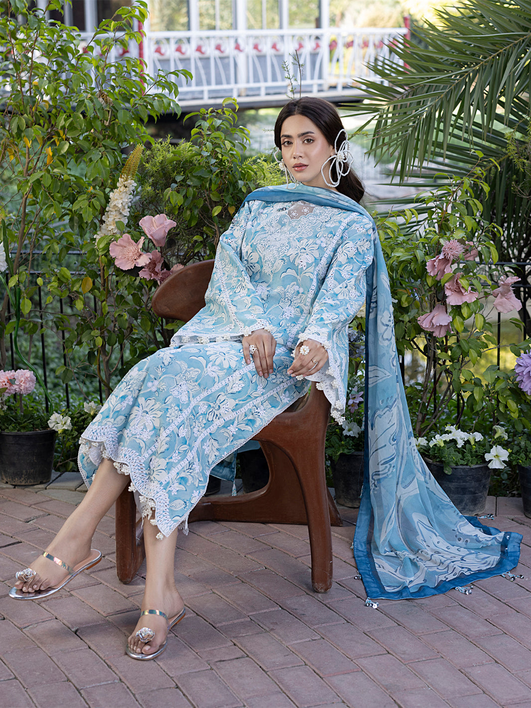 Izel | Oh Spring Lawn 25 | PEARL - Official Izel stockist in UK - Sakeena London