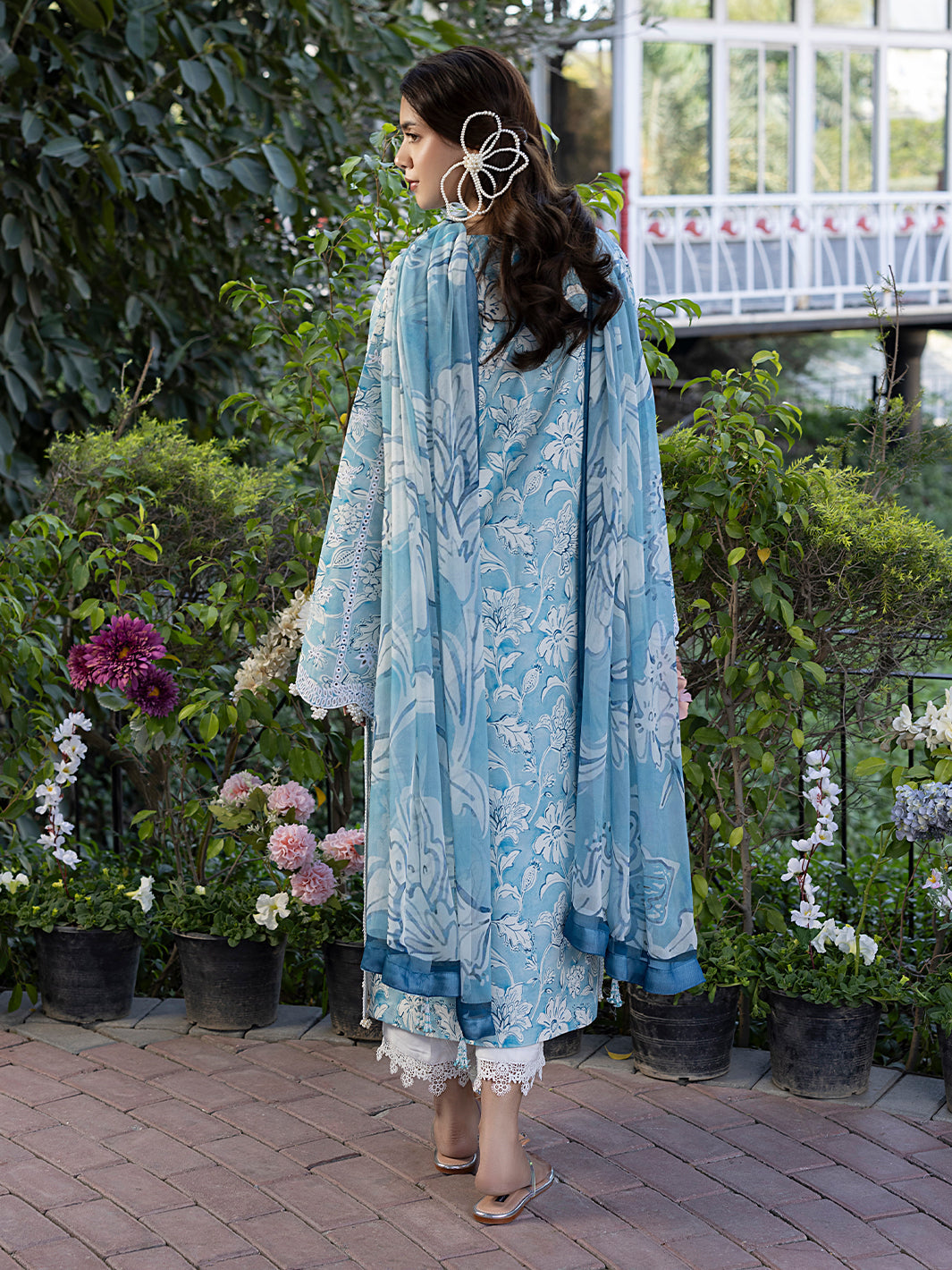 Izel | Oh Spring Lawn 25 | PEARL - Official Izel stockist in UK - Sakeena London