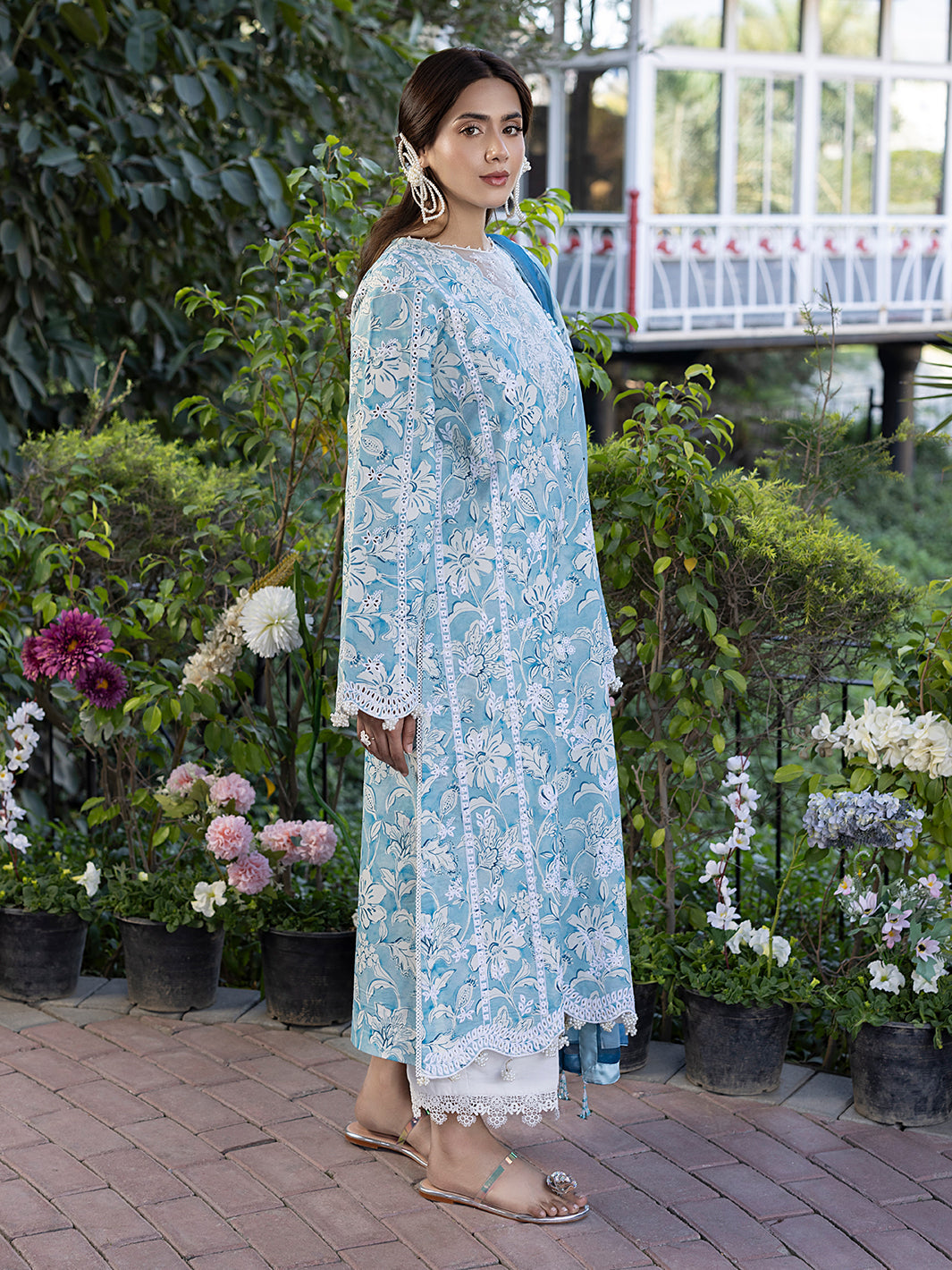 Izel | Oh Spring Lawn 25 | PEARL - Official Izel stockist in UK - Sakeena London