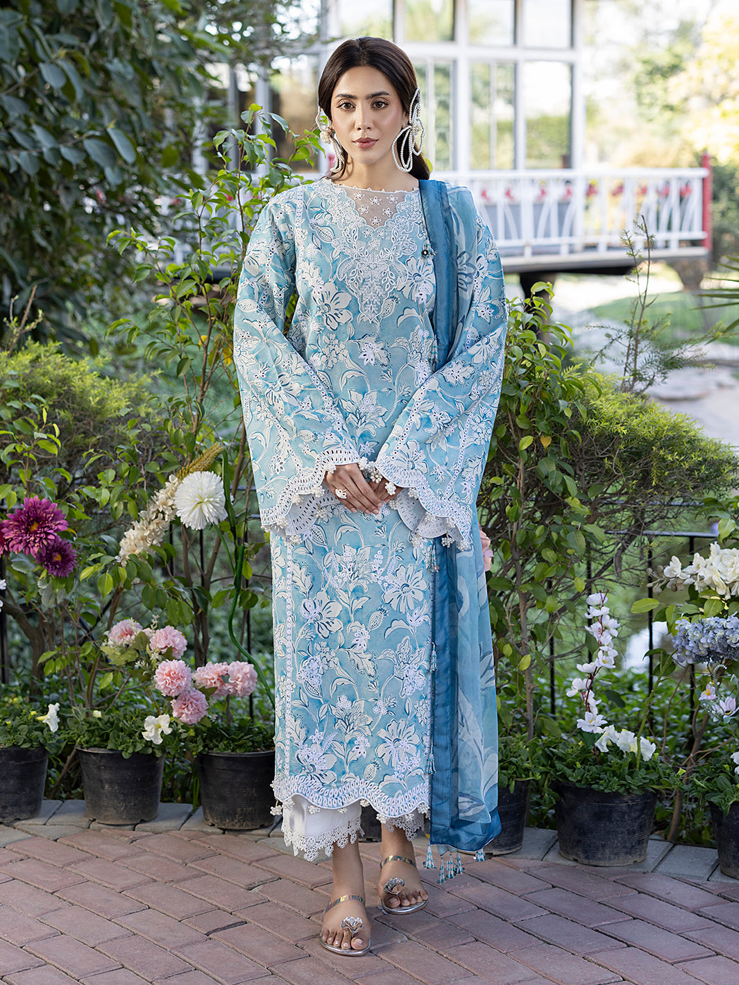 Izel | Oh Spring Lawn 25 | PEARL - Official Izel stockist in UK - Sakeena London