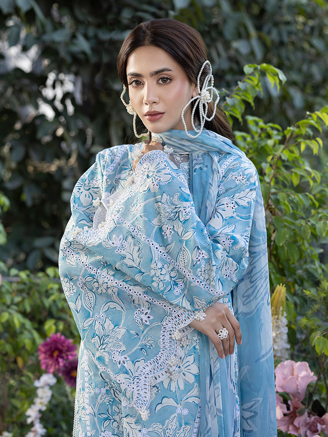 Izel | Oh Spring Lawn 25 | PEARL - Official Izel stockist in UK - Sakeena London