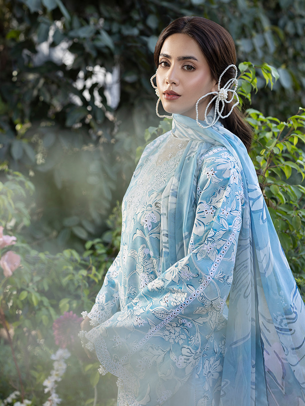 Izel | Oh Spring Lawn 25 | PEARL - Official Izel stockist in UK - Sakeena London