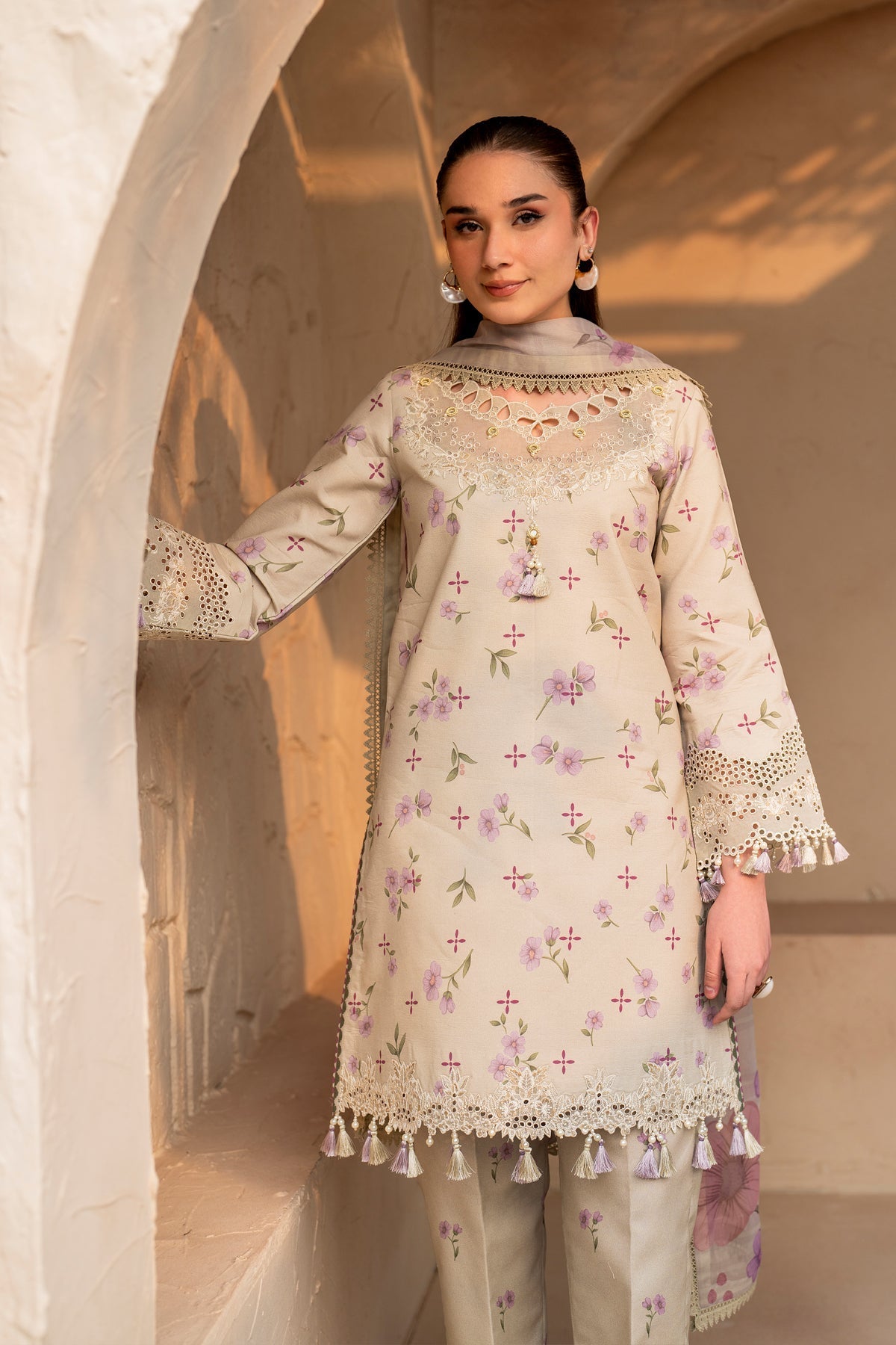 Alizeh | Levana Lawn | Pesto - Official Alizeh stockist in UK - Sakeena London