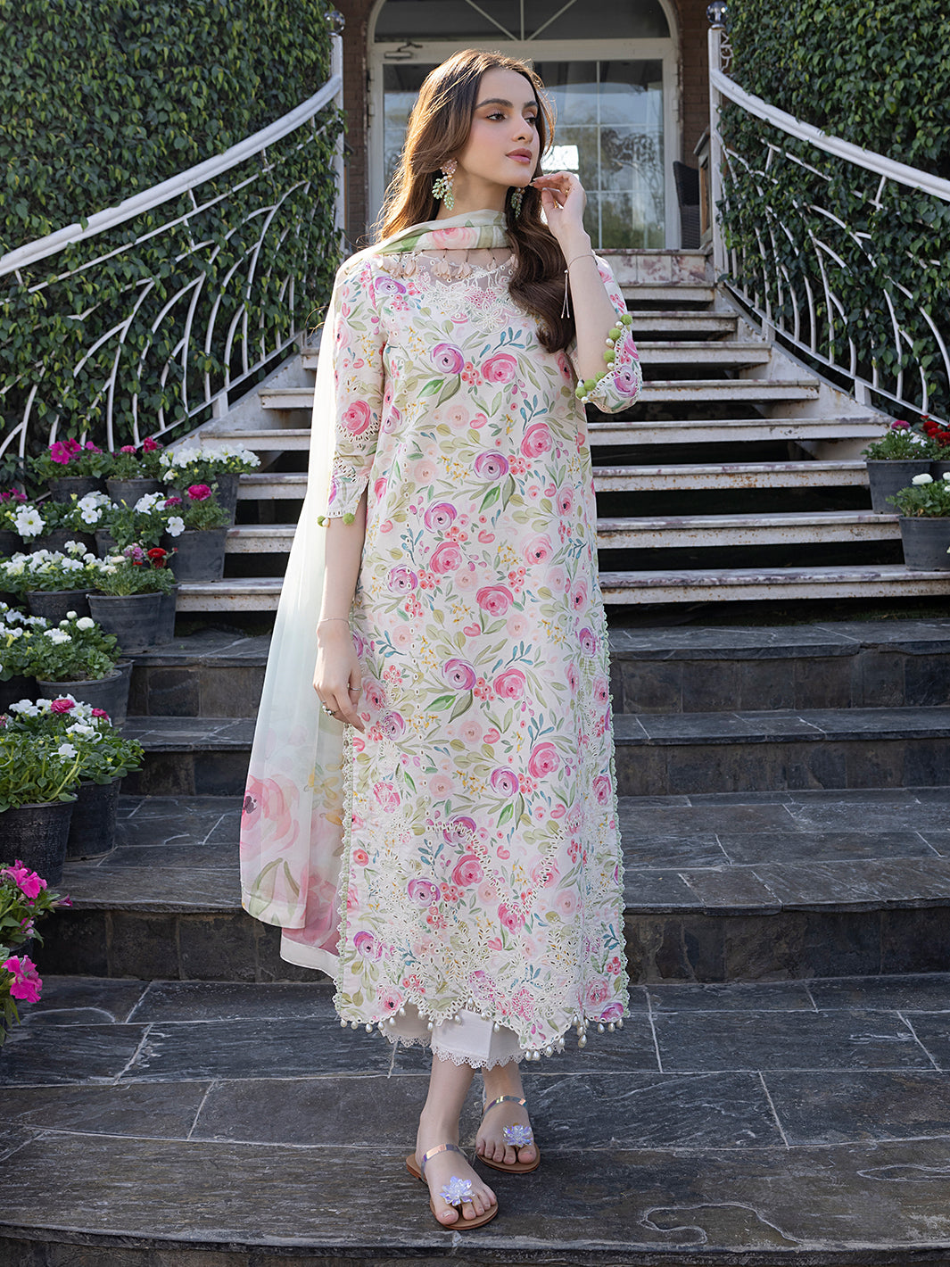 Izel | Oh Spring Lawn 25 | PETAL - Official Izel stockist in UK - Sakeena London