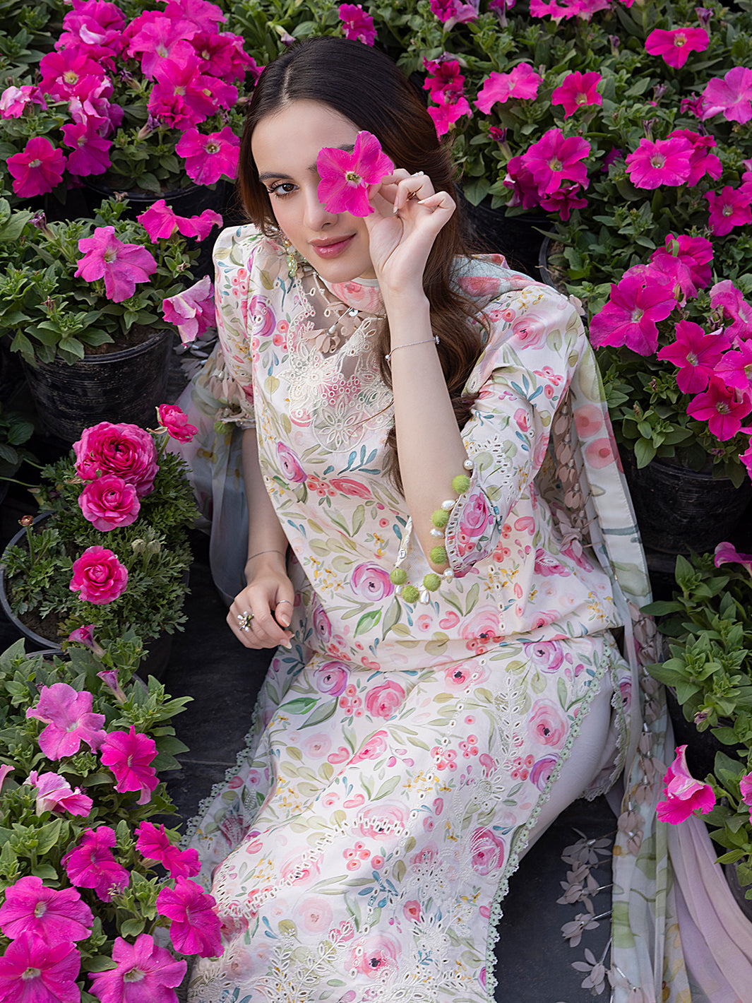 Izel | Oh Spring Lawn 25 | PETAL - Official Izel stockist in UK - Sakeena London