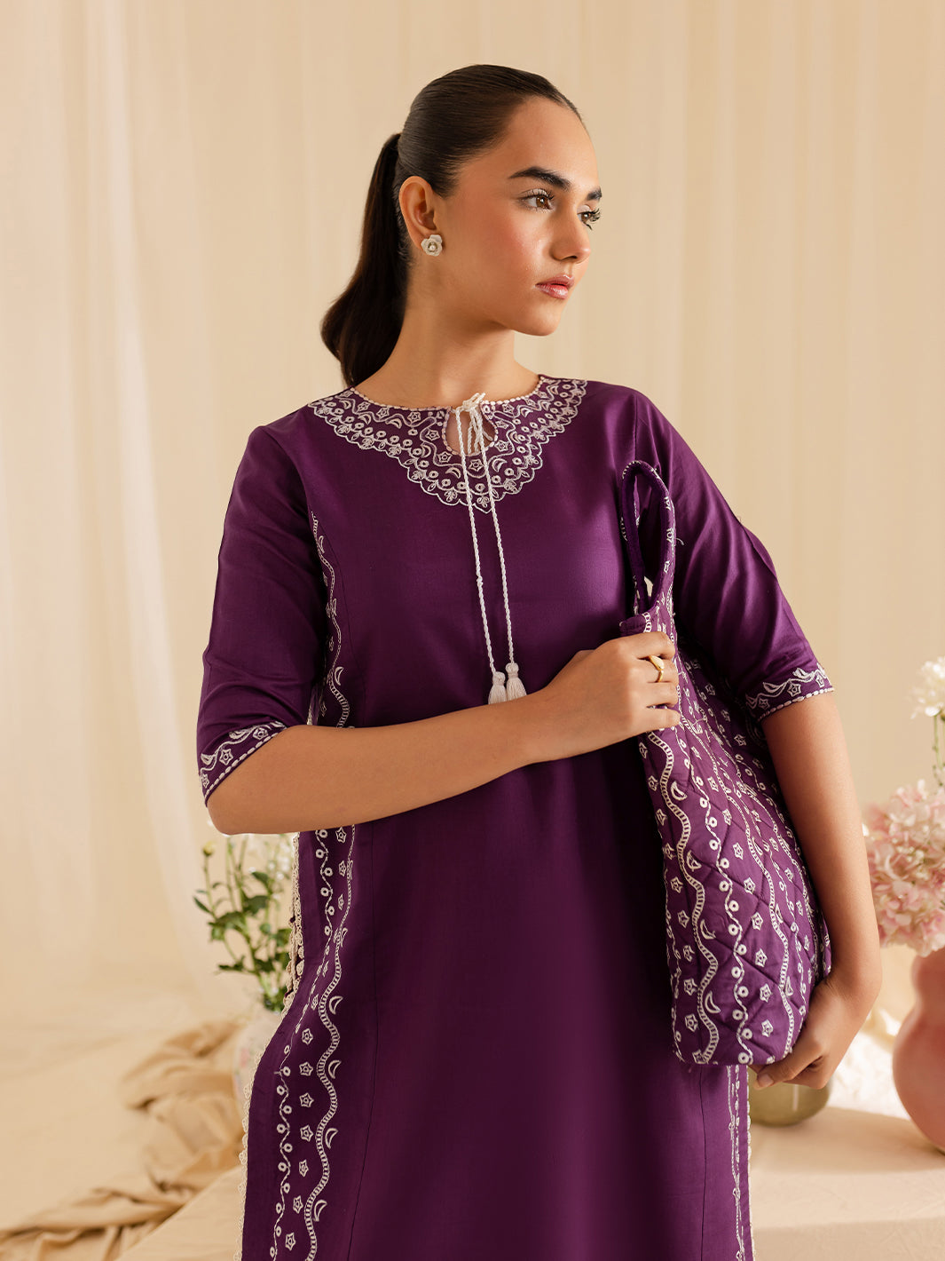 Mahnur | Petal Whispers Lawn Pret | Petalina - Official Mahnur stockist in UK - Sakeena London