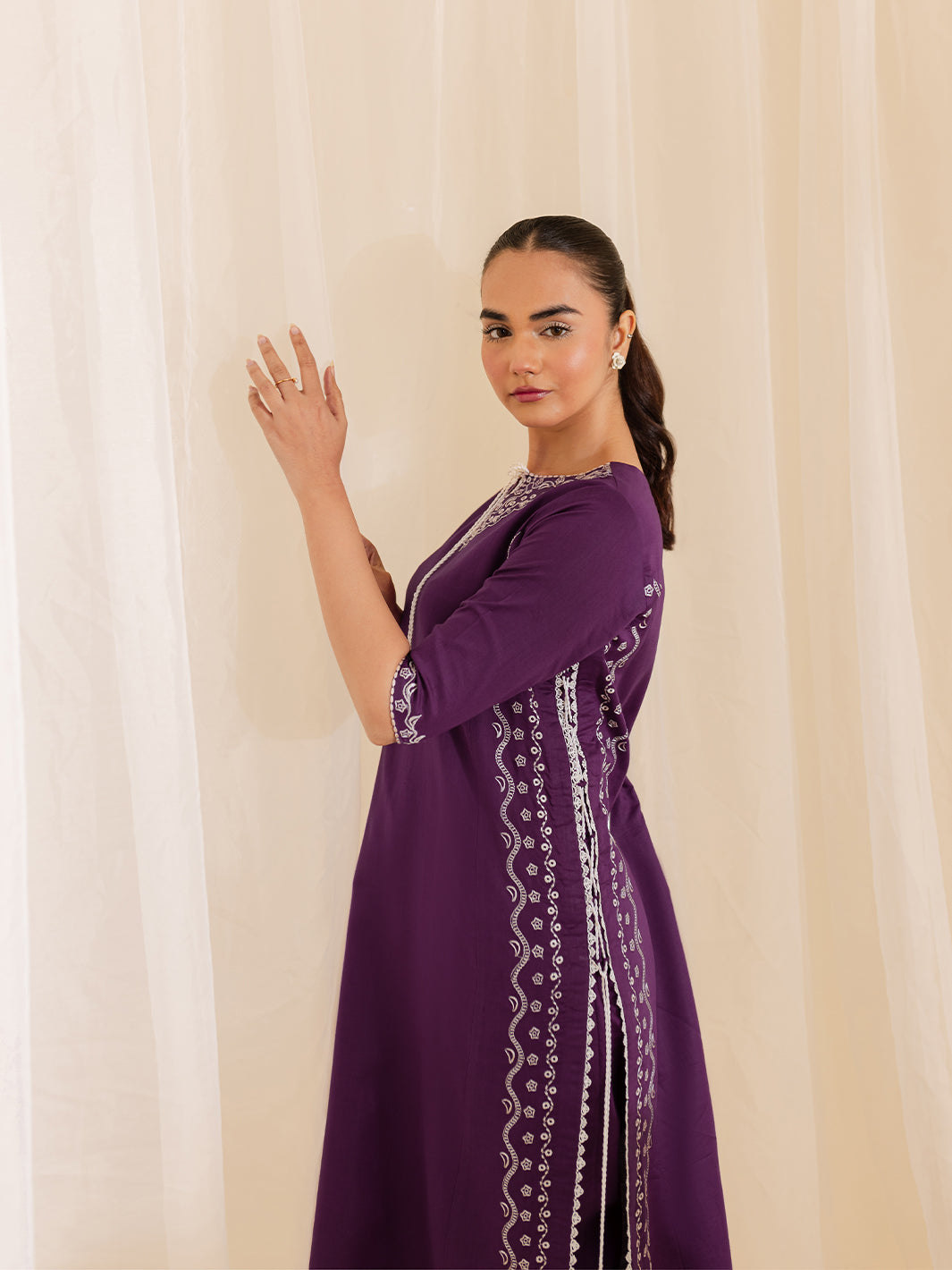 Mahnur | Petal Whispers Lawn Pret | Petalina - Official Mahnur stockist in UK - Sakeena London