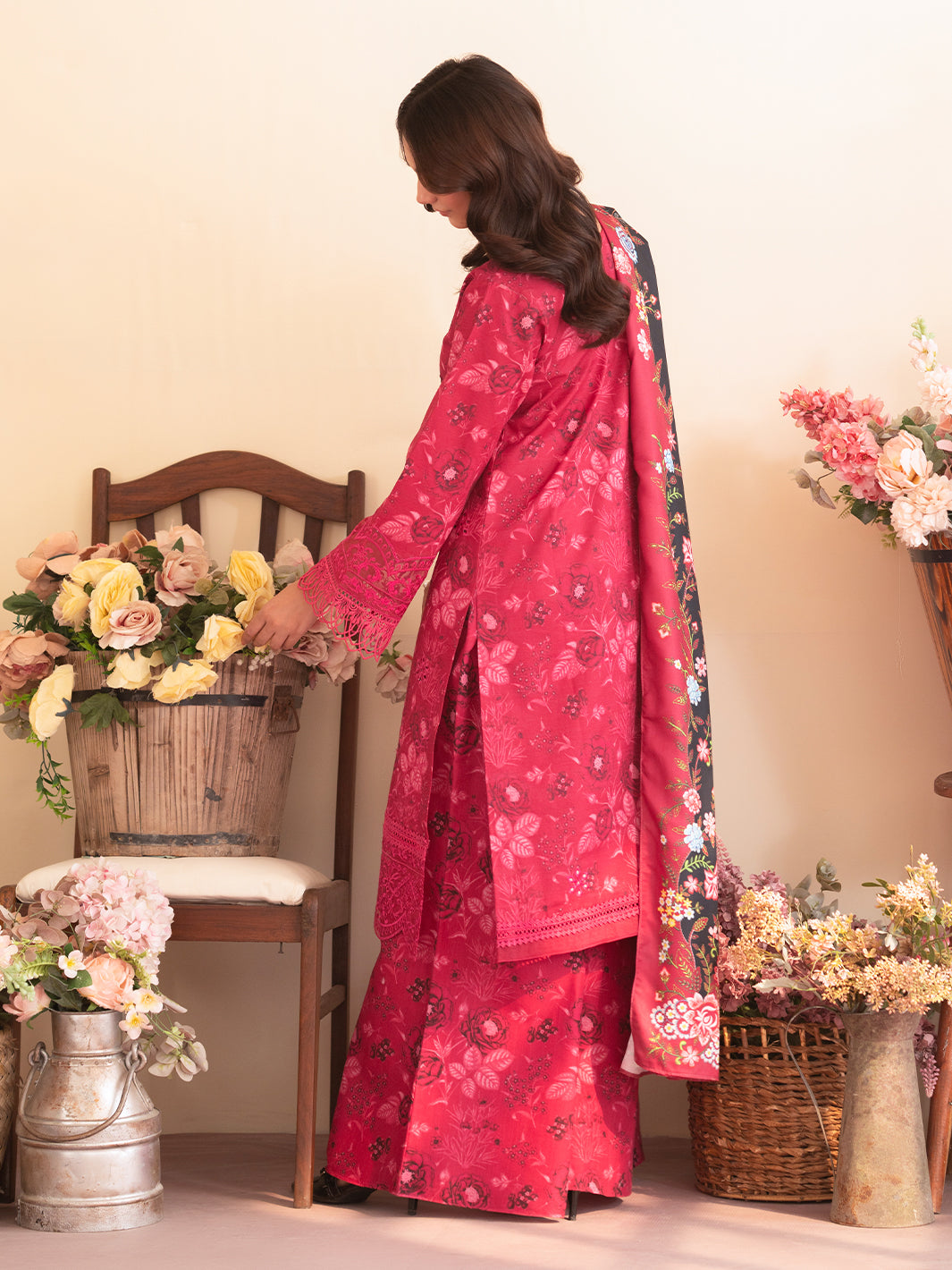 Mahnur | Leila Winter 24 | Petunia - Official Mahnur stockist in UK - Sakeena London
