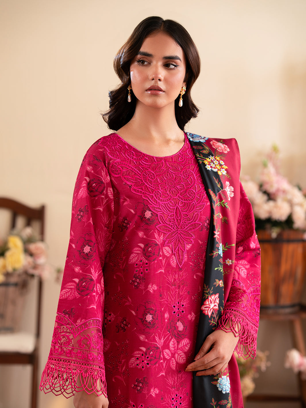 Mahnur | Leila Winter 24 | Petunia - Official Mahnur stockist in UK - Sakeena London