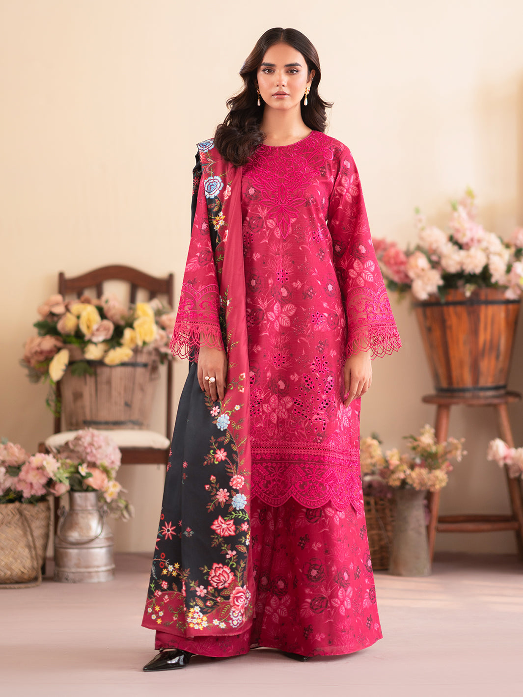 Mahnur | Leila Winter 24 | Petunia - Official Mahnur stockist in UK - Sakeena London