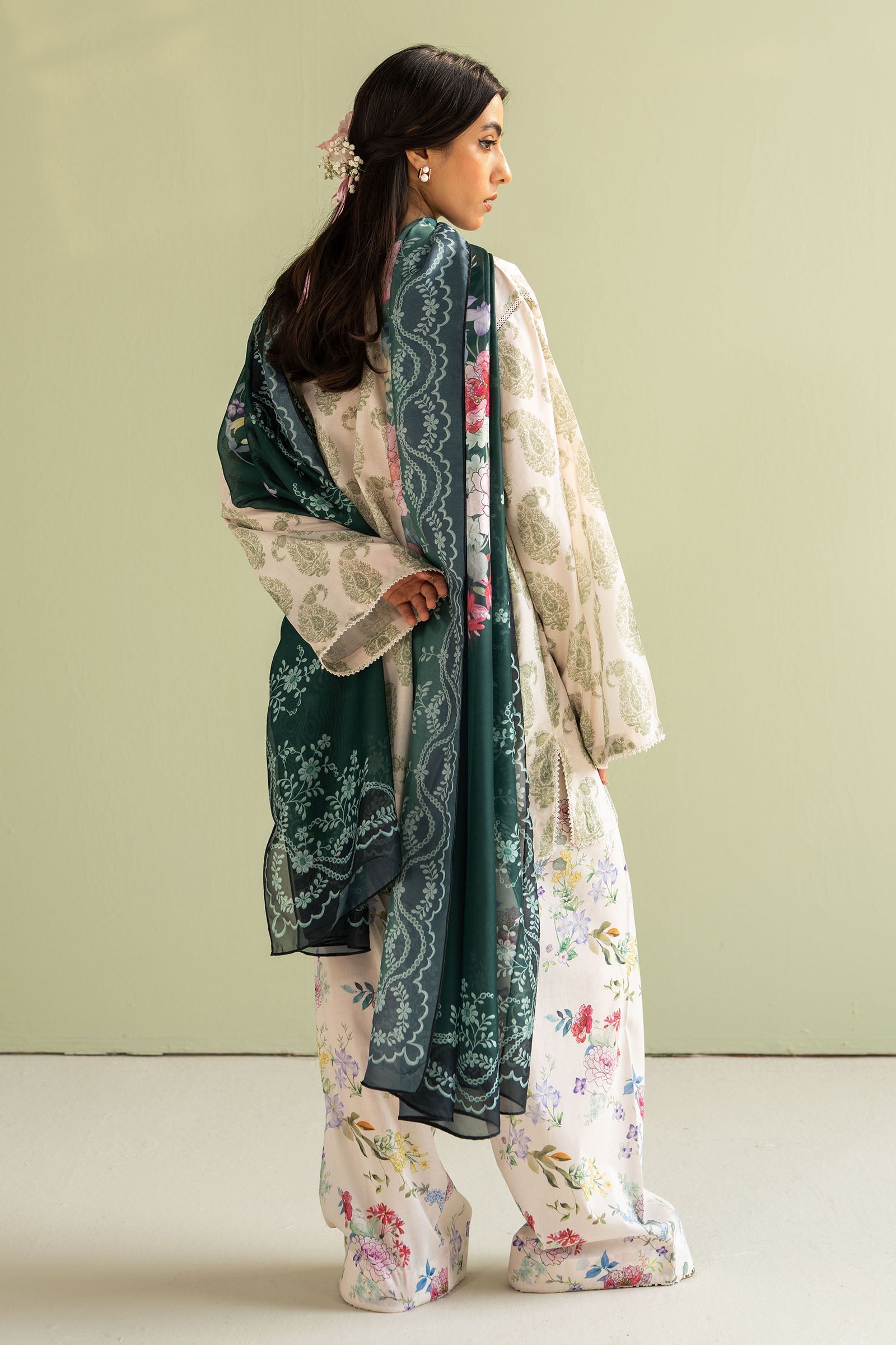 Zara Shahjahan | Coco Prints 25 | Paisley-6B - Official Zara Shahjahan stockist in UK - Sakeena London