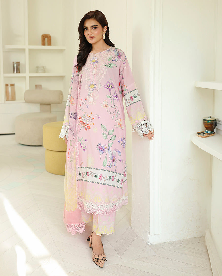 Roheenaz | Petals in Print | Pink Veil