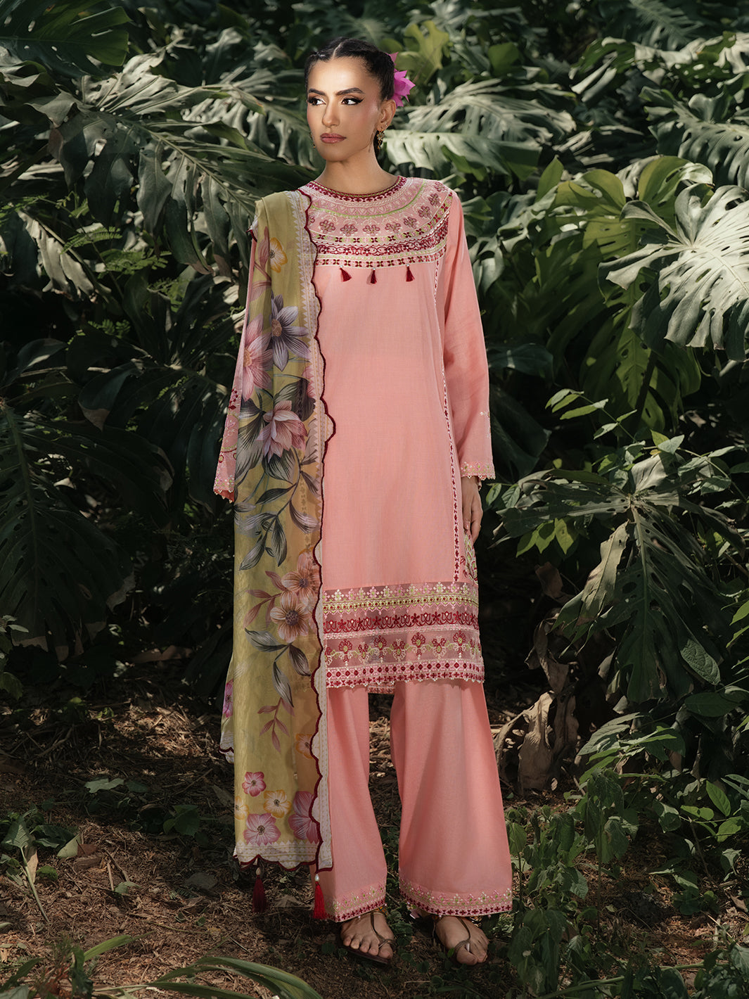 Hemstitch | The Garden Lawn | Pinky Peony - Official Hemstitch stockist in UK - Sakeena London