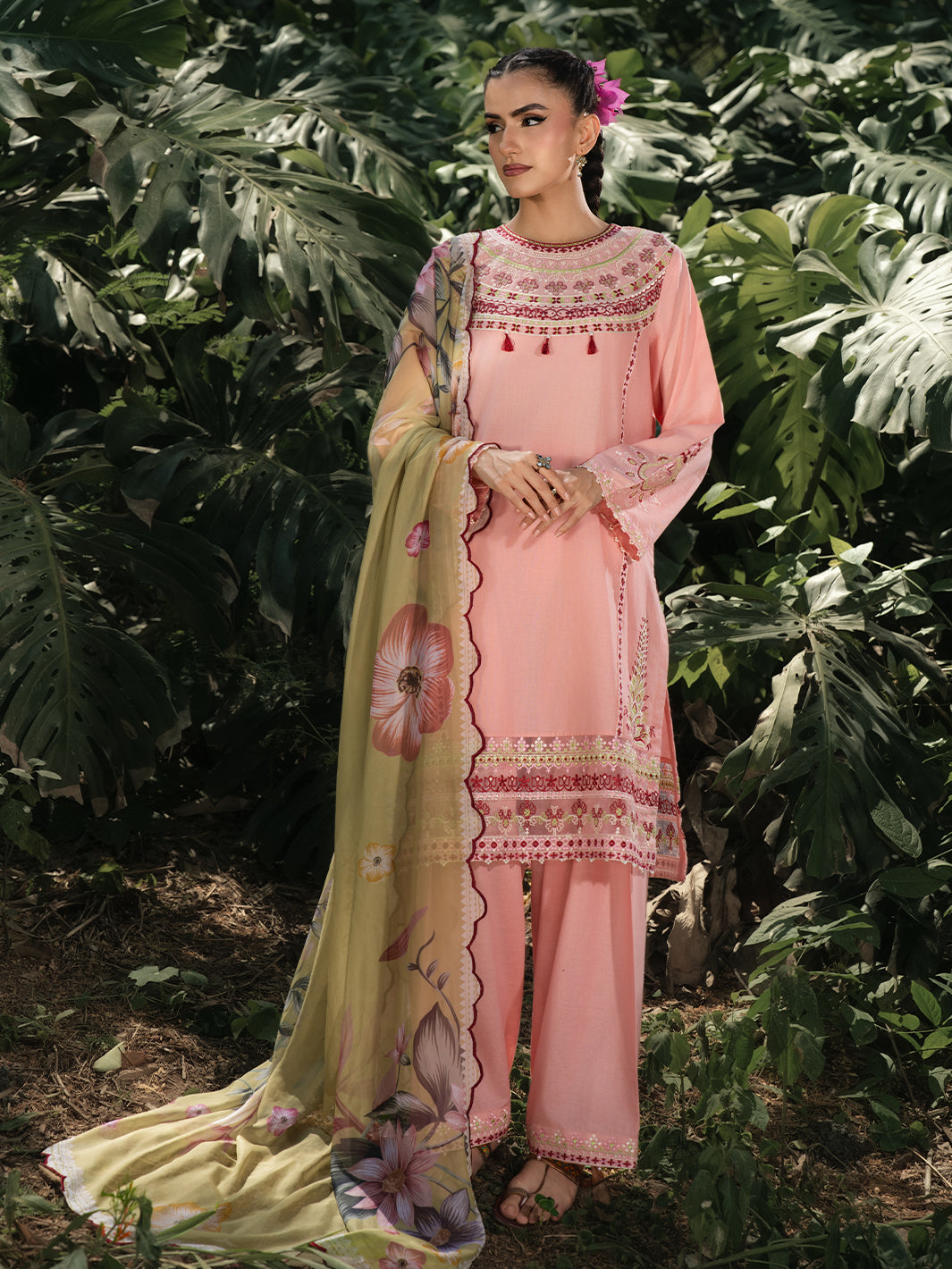Hemstitch | The Garden Lawn | Pinky Peony - Official Hemstitch stockist in UK - Sakeena London