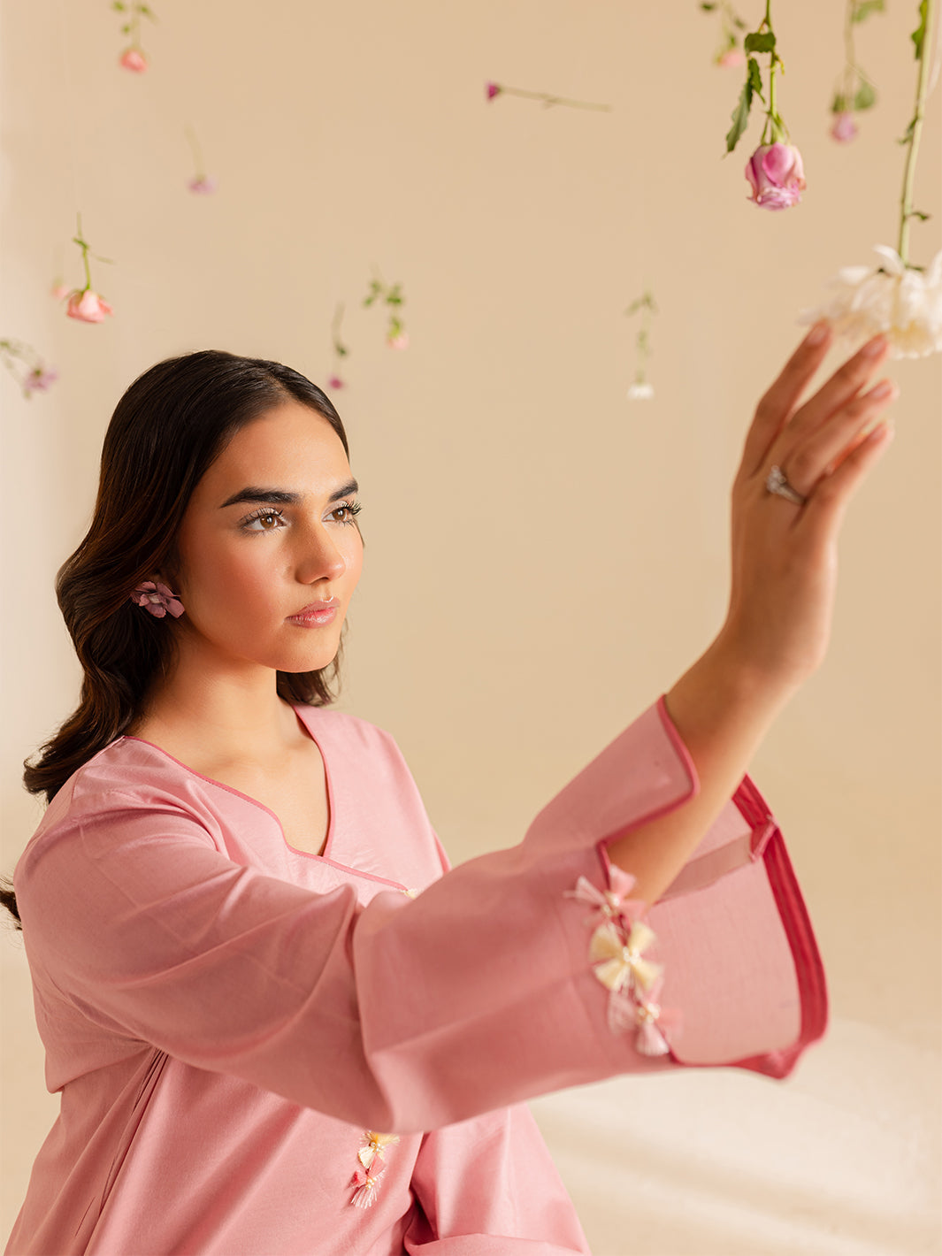 Mahnur | Petal Whispers Lawn Pret | Primrose - Official Mahnur stockist in UK - Sakeena London