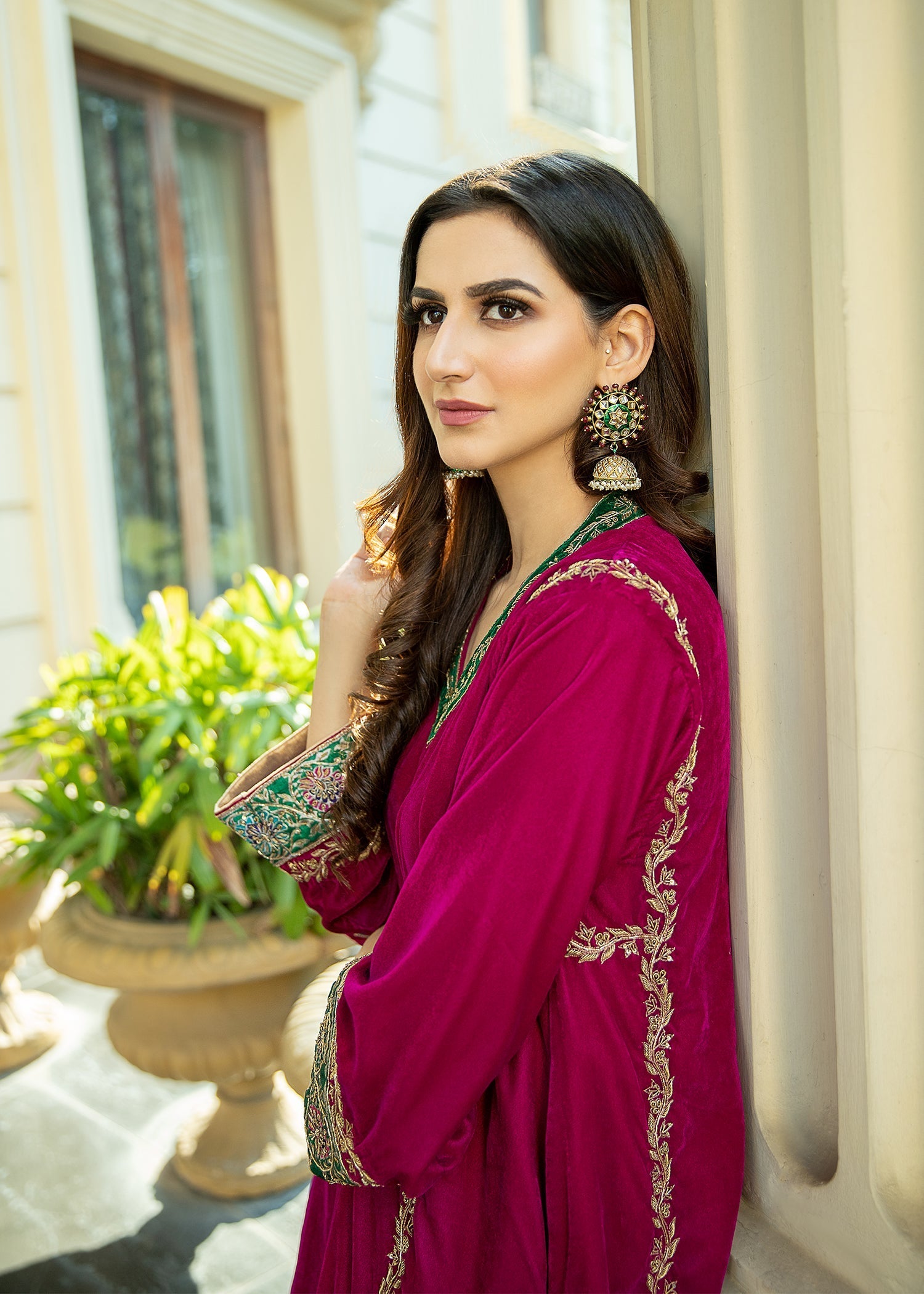 Purple Haze | Velvet Formals | Hot Pink Velvet - Official Purple Haze stockist in UK - Sakeena London