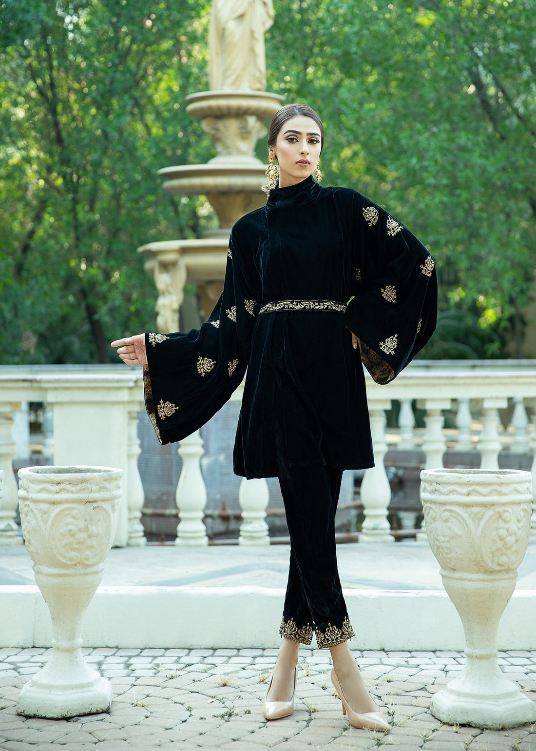 Purple Haze | Velvet Formals | Black velvet Jacket - Official Purple Haze stockist in UK - Sakeena London