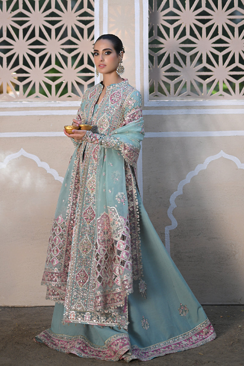 Qalamkar | Singhar Wedding Collection | RF-05 NEVA - Official Qalamkar stockist in UK - Sakeena London