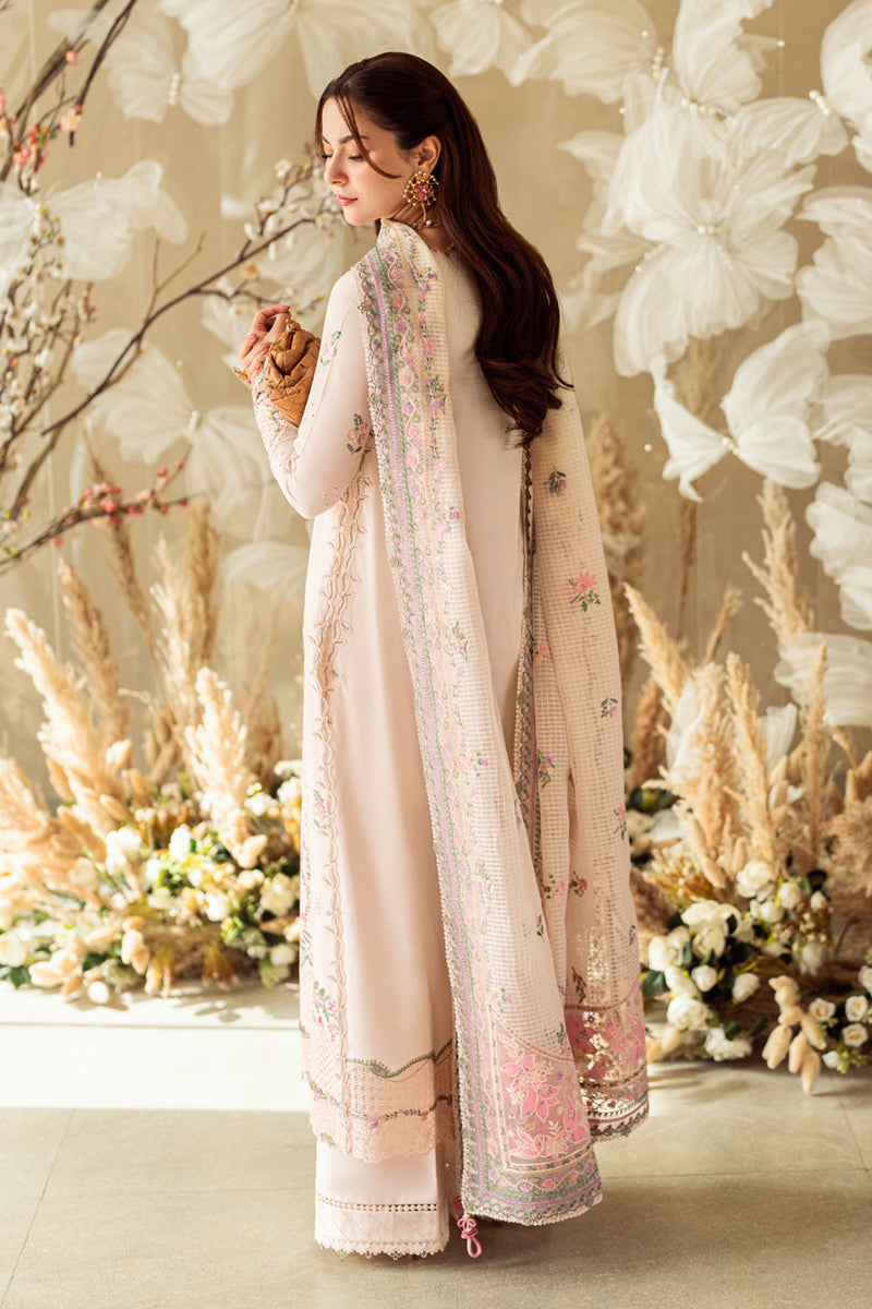 Qalamkar | Sahil Luxury Lawn | FK-12 LILY - Official Qalamkar stockist in UK - Sakeena London