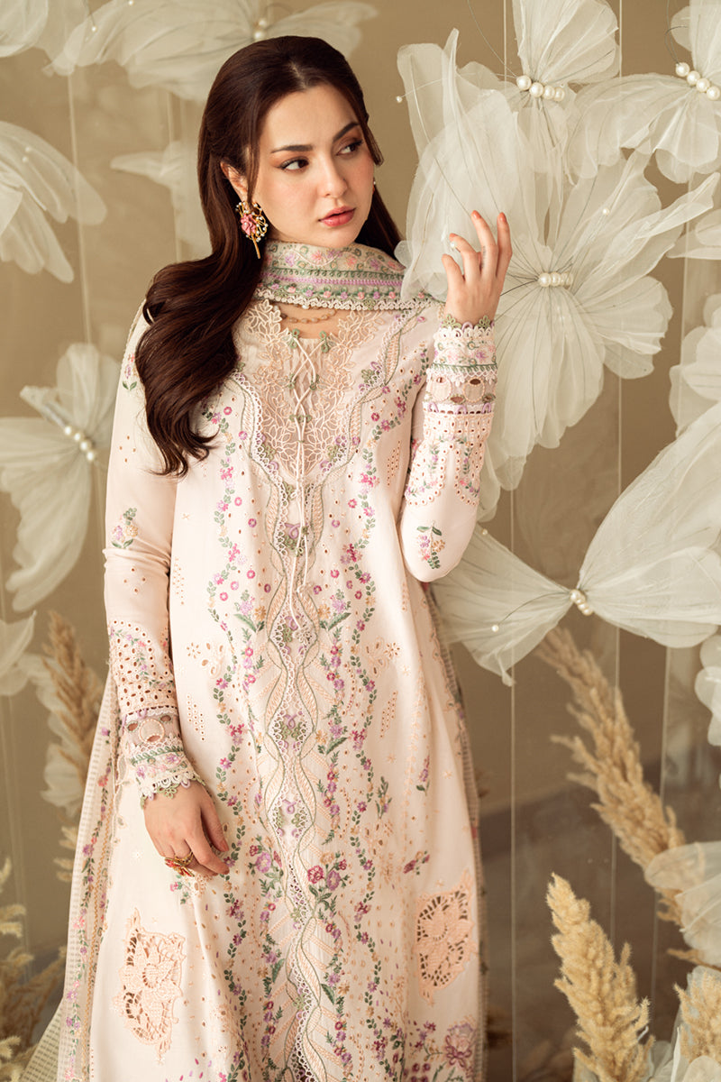 Qalamkar | Sahil Luxury Lawn | FK-12 LILY - Official Qalamkar stockist in UK - Sakeena London