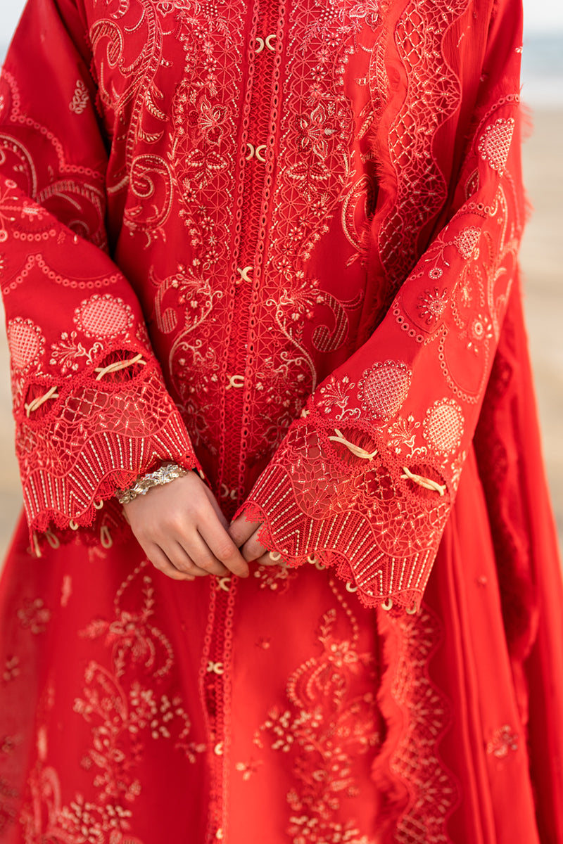 Qalamkar | Sahil Luxury Lawn | FK-07 BELLA - Official Qalamkar stockist in UK - Sakeena London